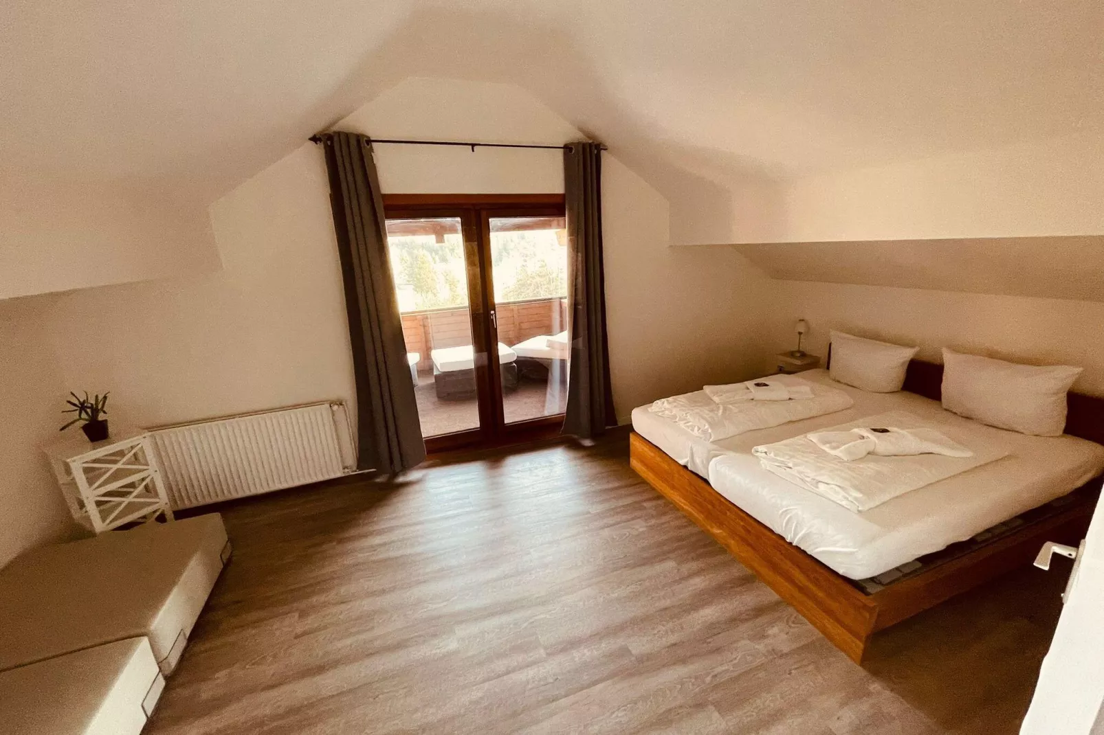 Ferienhaus Mein Bergblick 4 Pers-Bedroom