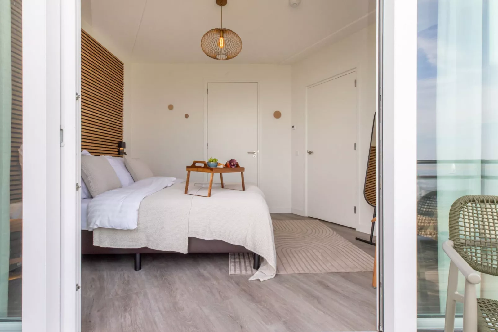 Luxe appartement Vista Maris - Havenweg 8-36 'Oester Oase'-Schlafzimmer
