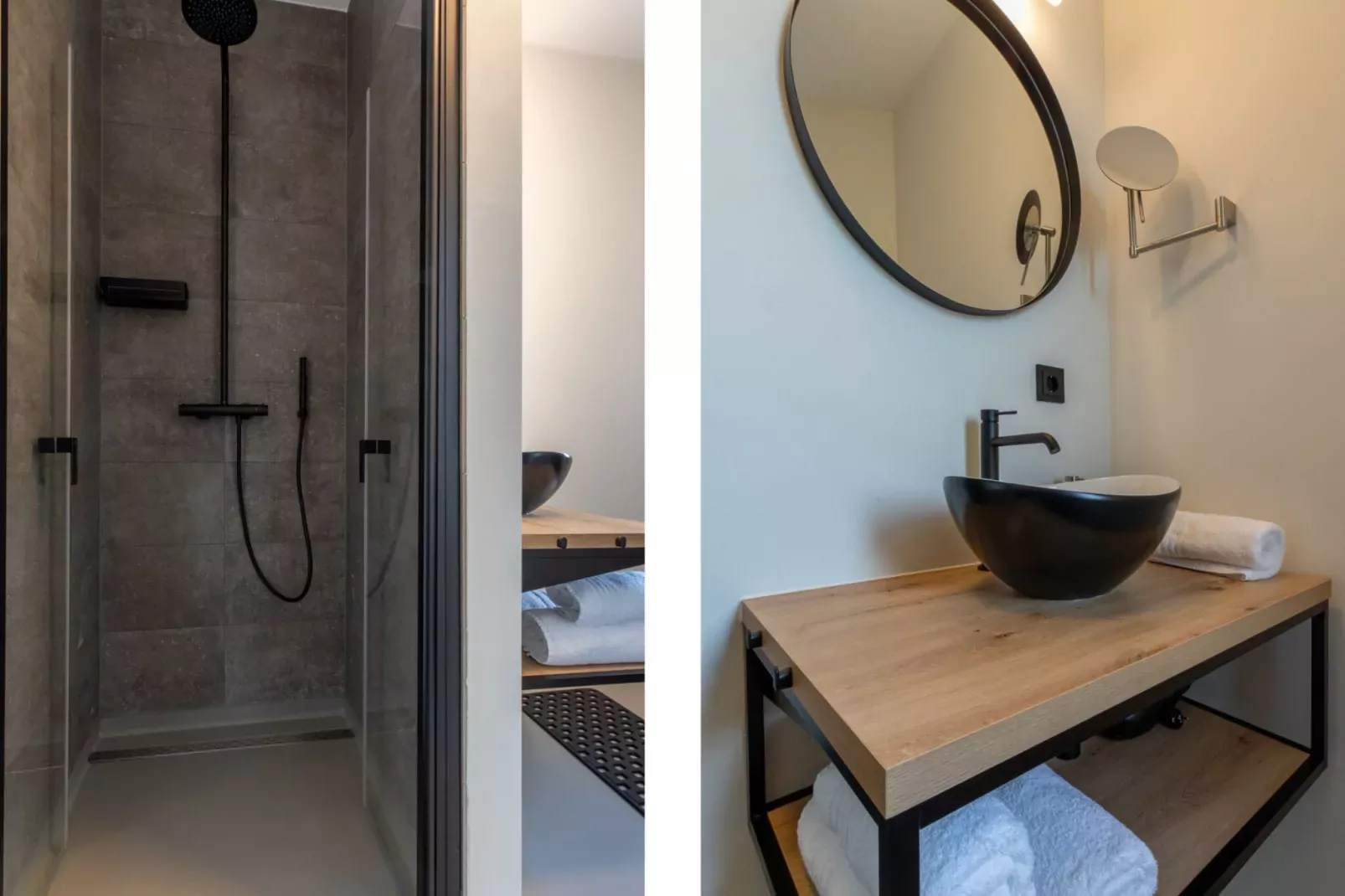 Luxe appartement Vista Maris - Havenweg 8-36 'Oester Oase'-Badezimmer