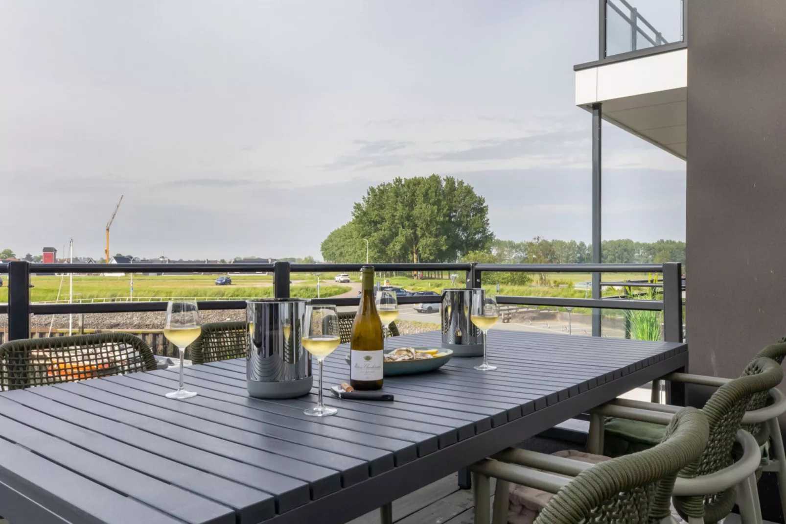 Luxe appartement Vista Maris - Havenweg 8-36 'Oester Oase'-Gärten Sommer