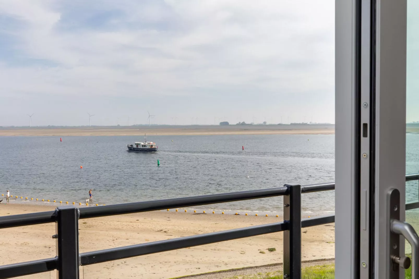 Luxe appartement Vista Maris - Havenweg 8-36 'Oester Oase'-Aussicht Sommer