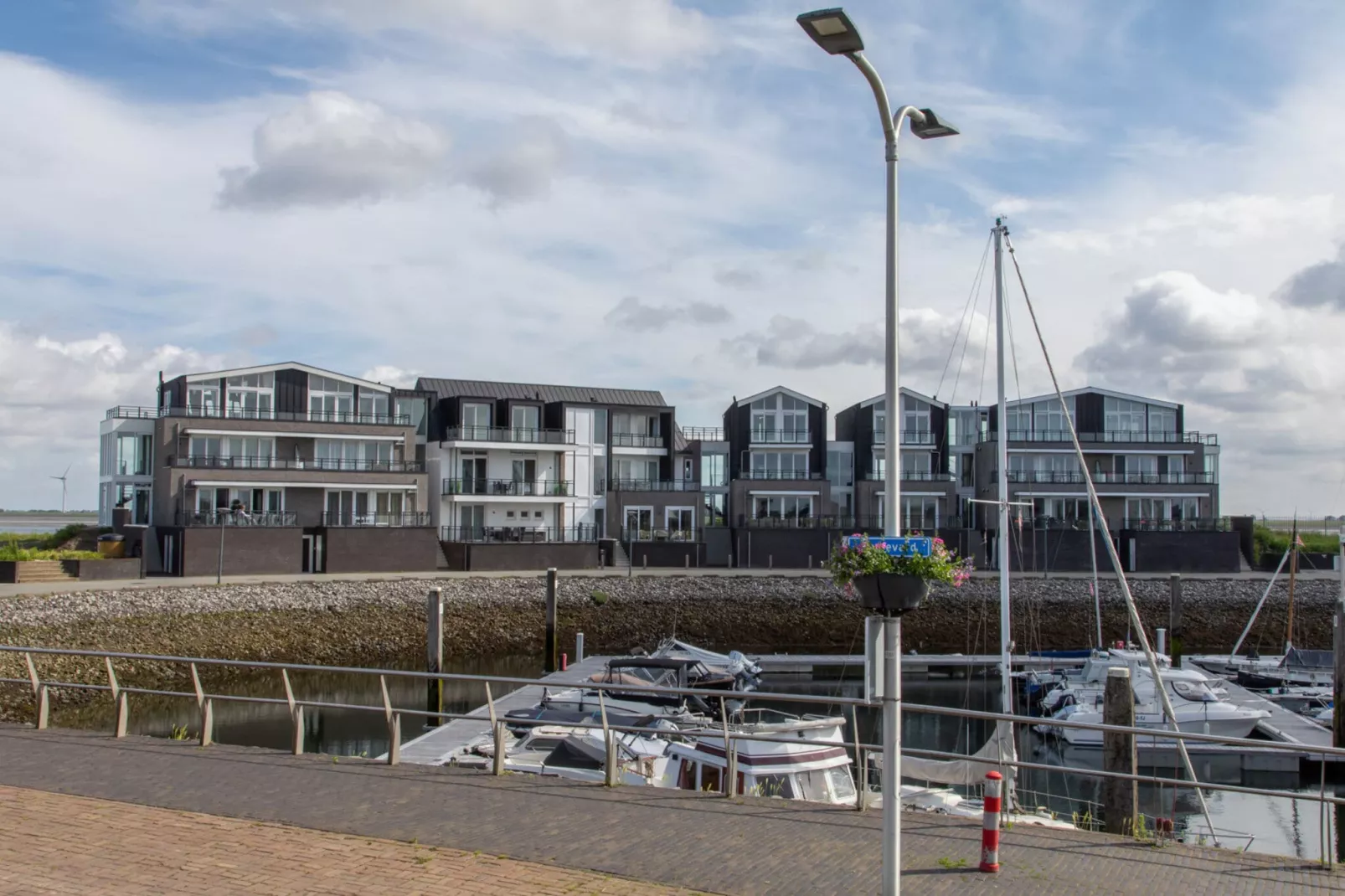 Luxe appartement Vista Maris - Havenweg 8-38  Sint-Annaland-Exterior summer