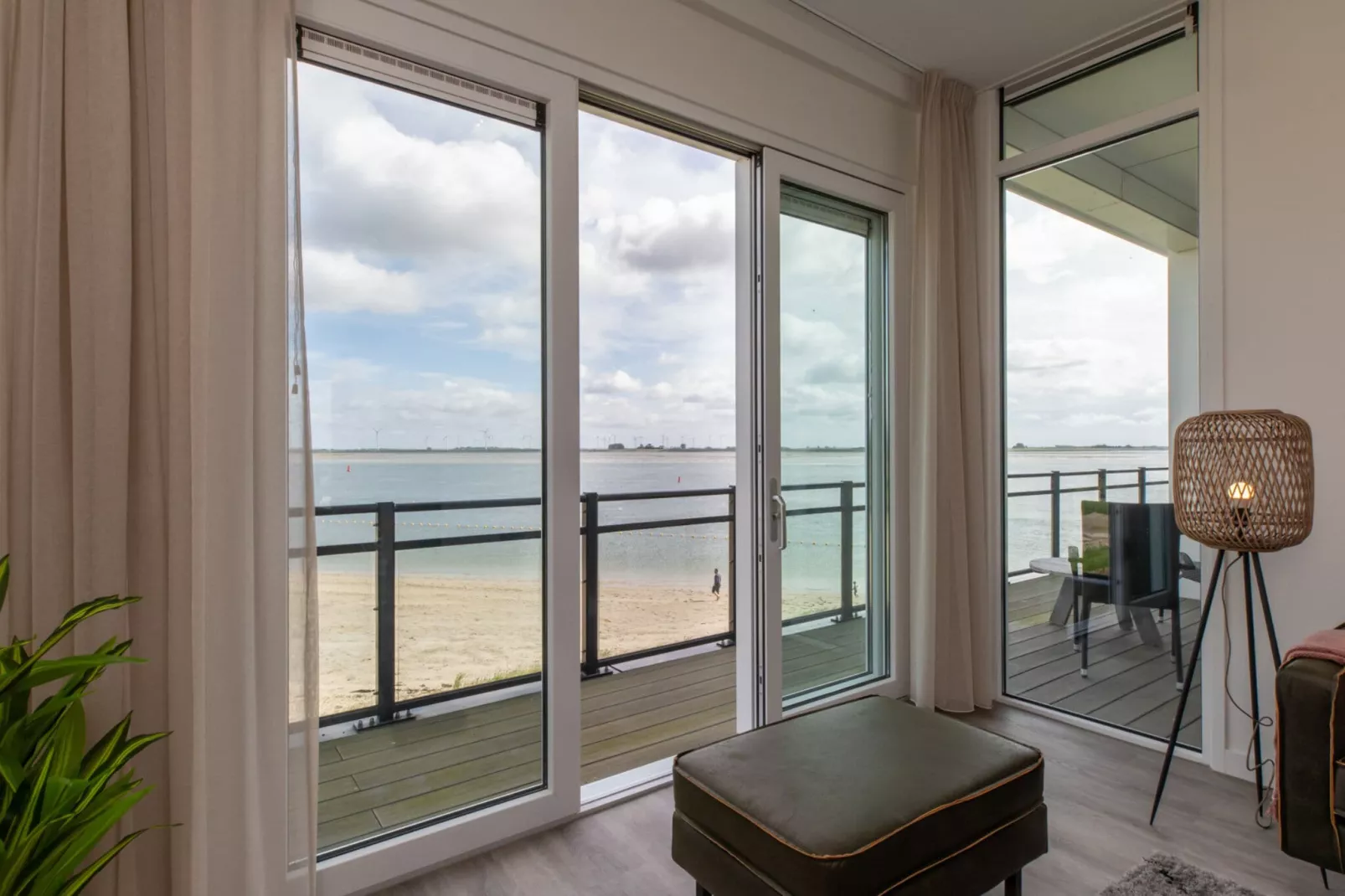 Luxe appartement Vista Maris - Havenweg 8-38  Sint-Annaland-Living room