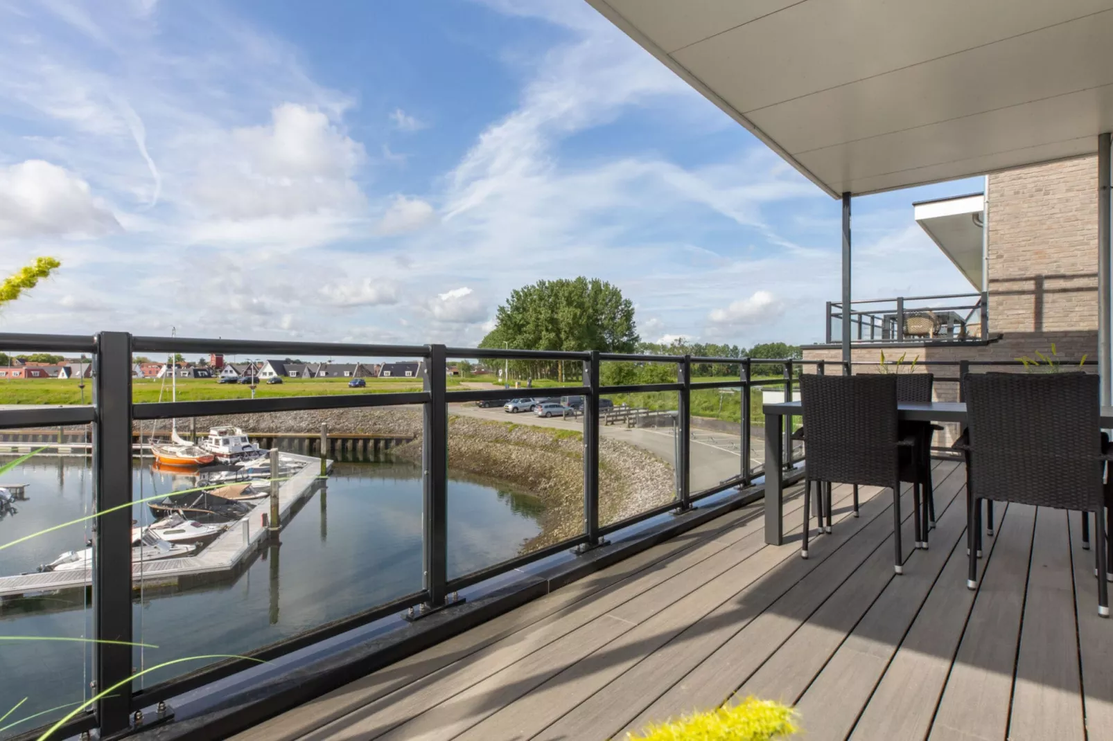 Luxe appartement Vista Maris - Havenweg 8-38  Sint-Annaland-Gardens summer