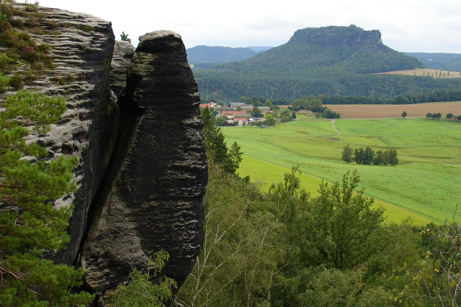 Koenigstein-Areas summer 1km