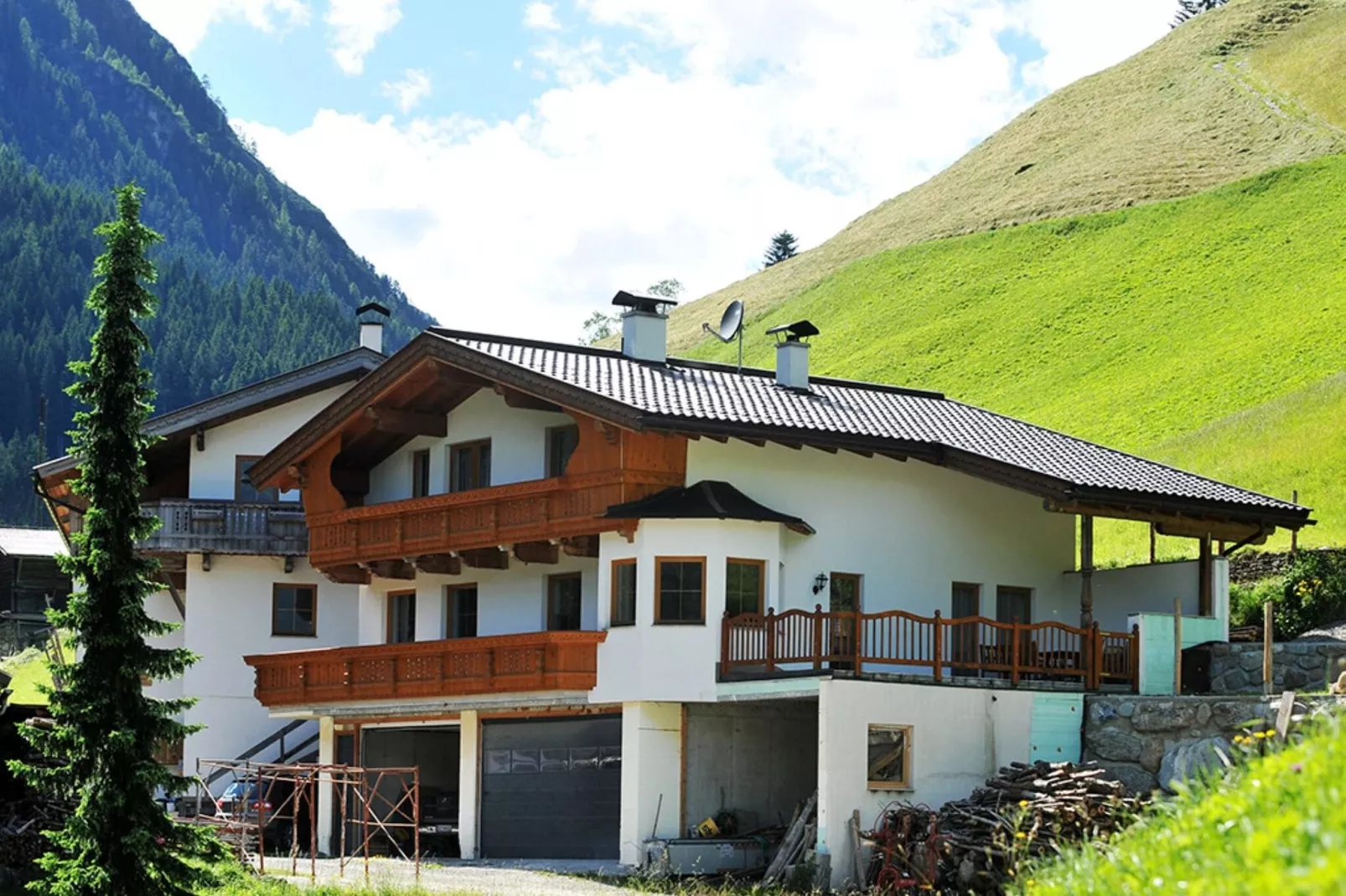 Ferienhaus Enstal-Exterior summer