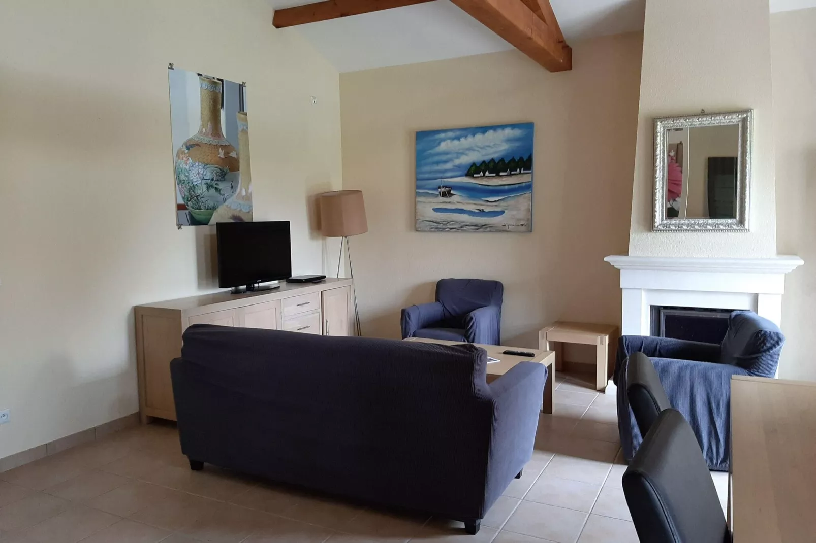 Les Forges 3 bedrooms n107-Living room