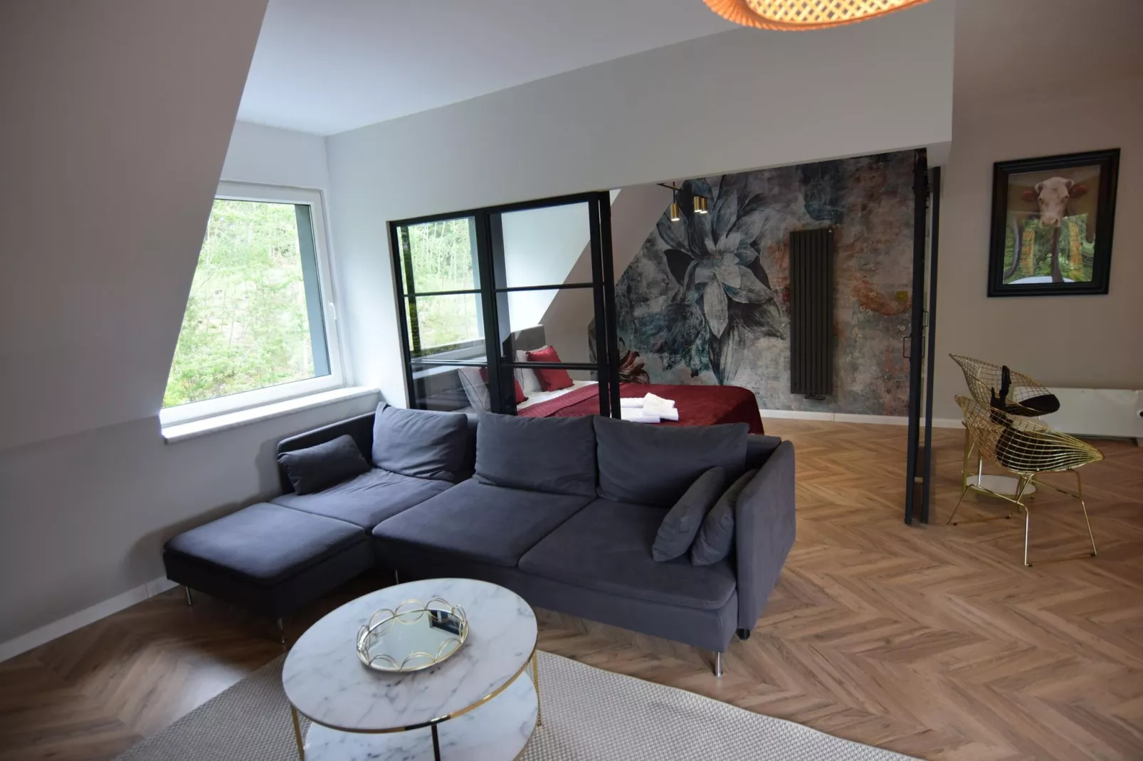 Holiday home 3rd floor-Living room