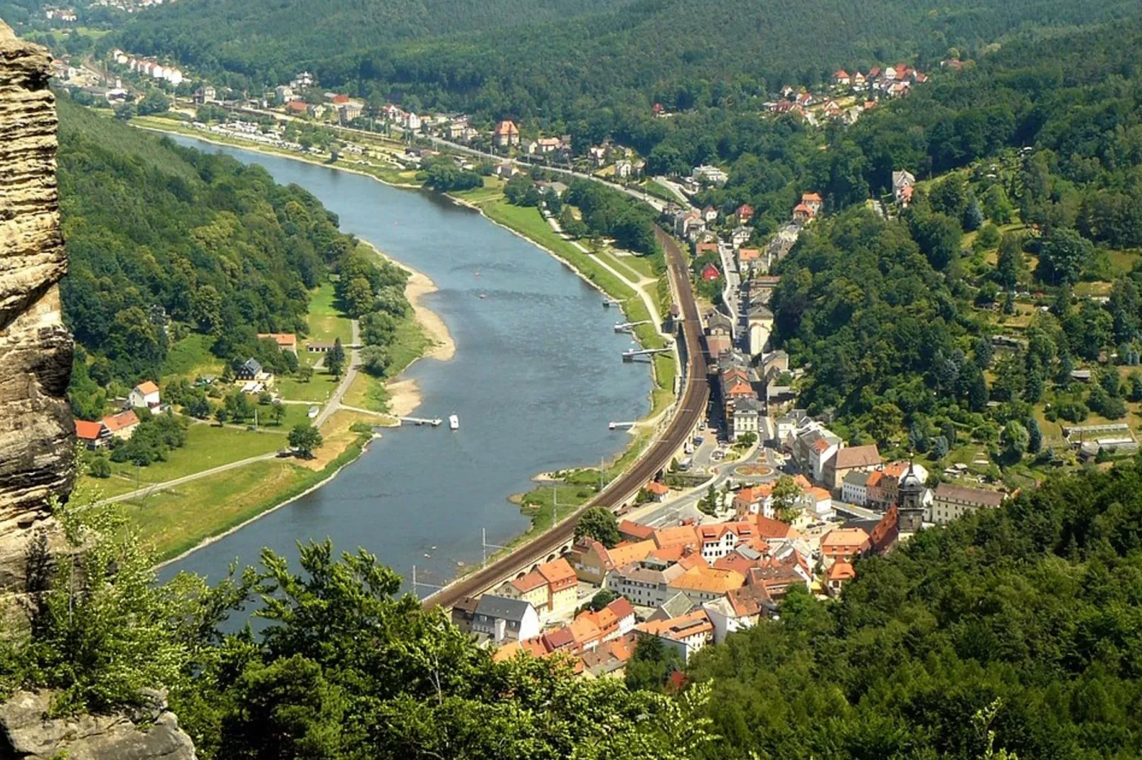 Sächsische Schweiz-Areas summer 20km