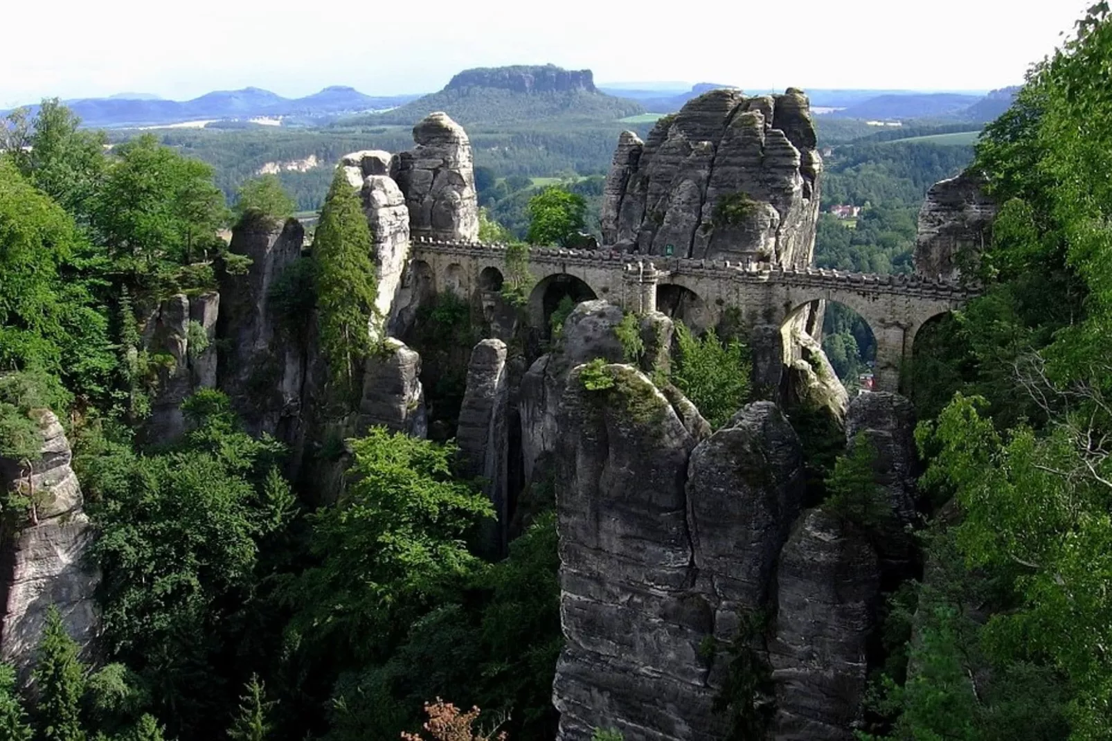 Sächsische Schweiz-Areas summer 20km