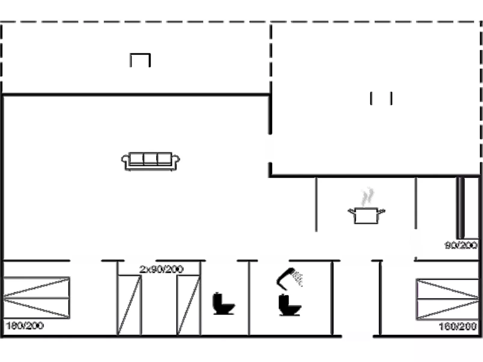 "Awenita" - 50m to the inlet-Inside