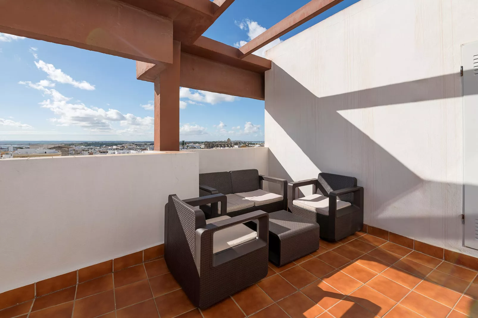 Atico Santa Fe-Terrace balcony