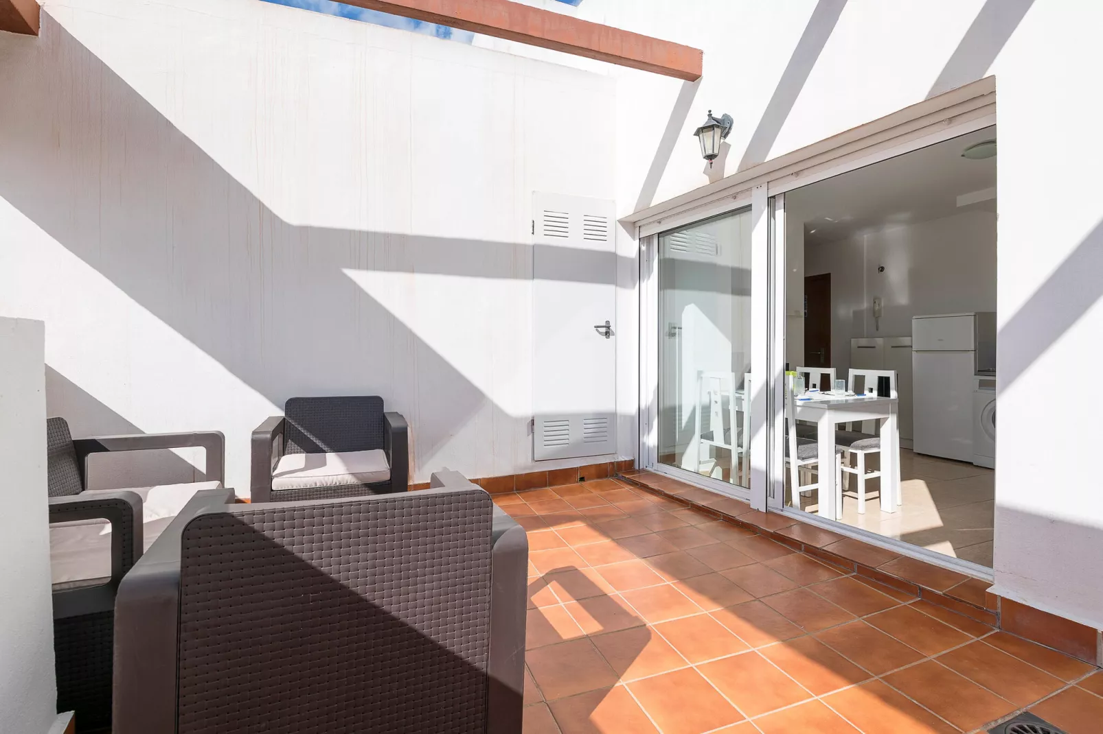 Atico Santa Fe-Terrace balcony
