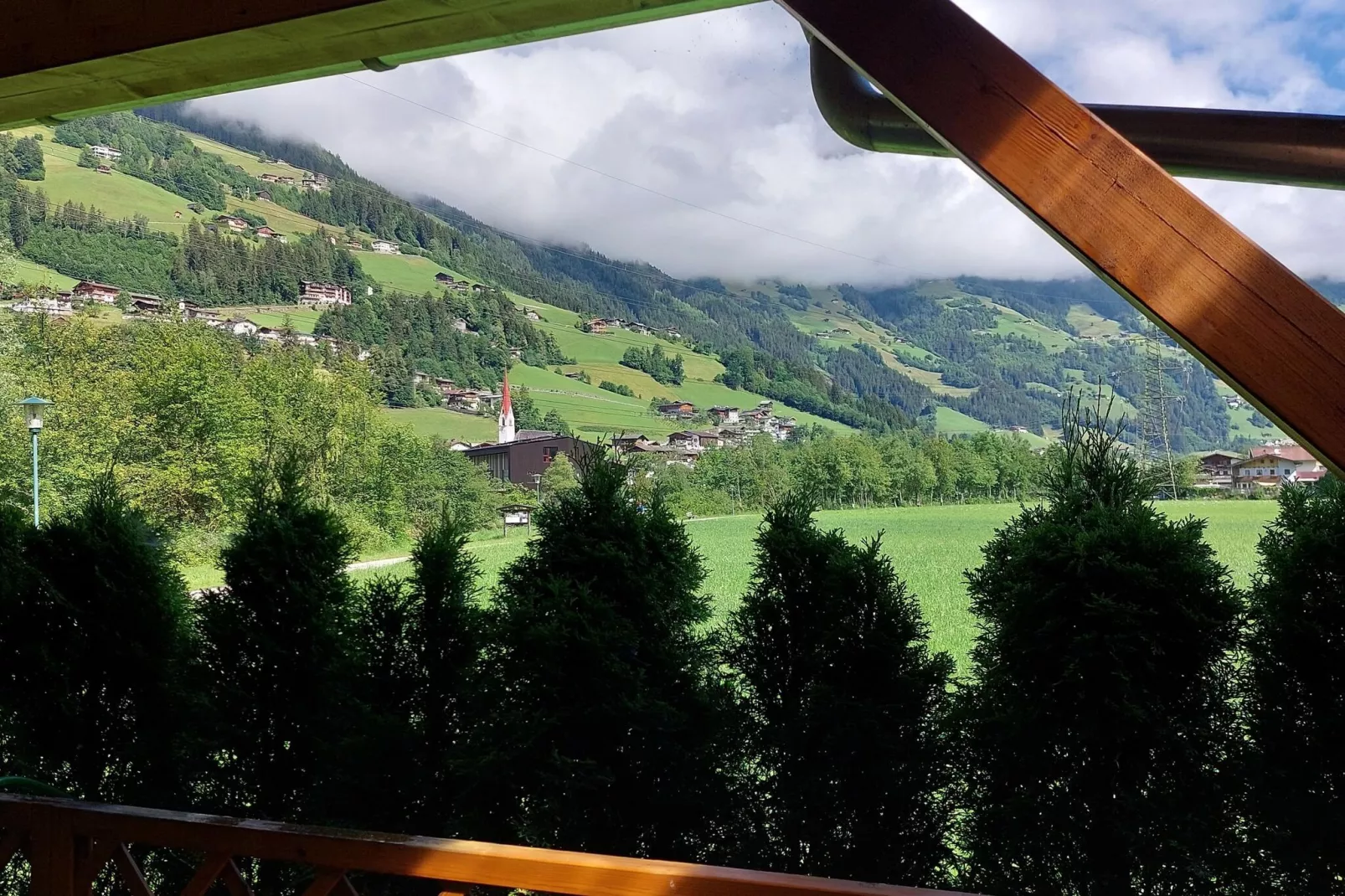 Landhaus Irena-Aussicht Sommer