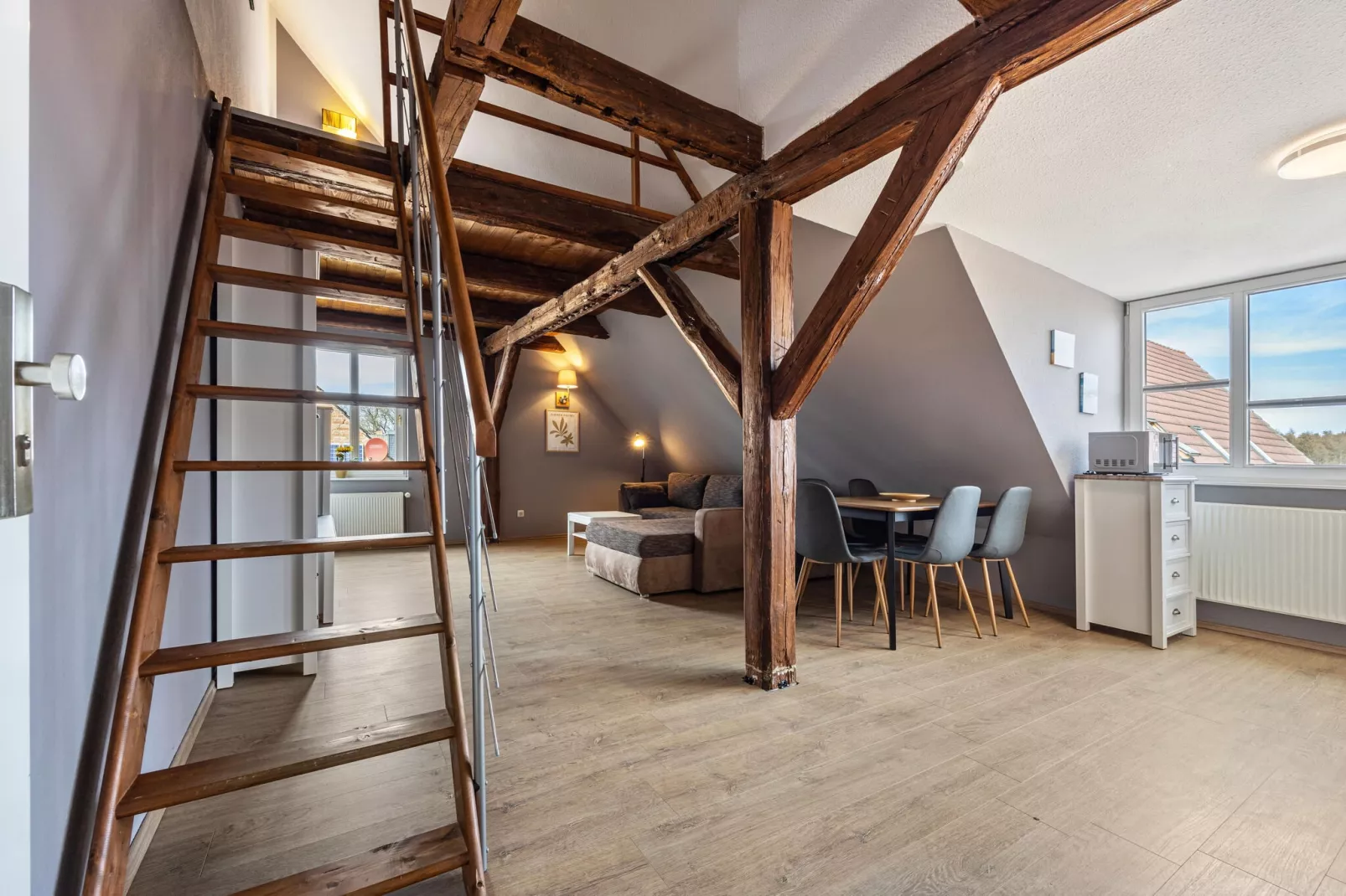 Studio 7 - Kranichhorst 2 Personen-Living room