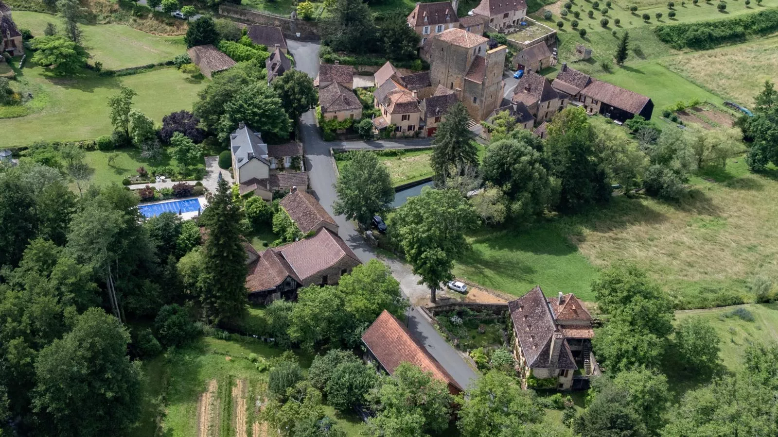 La belle Vie-Gebiete Sommer 1 km