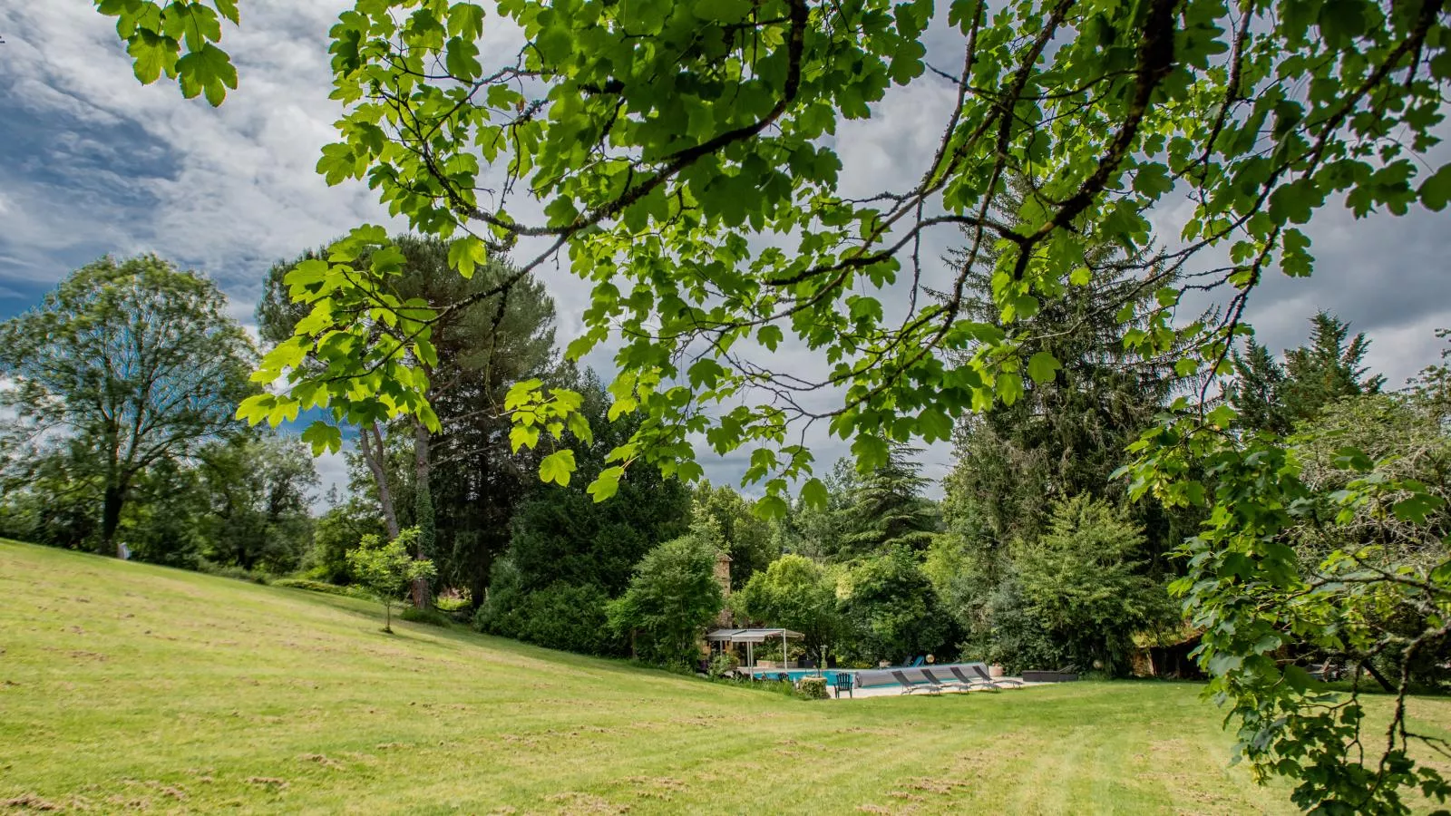 La belle Vie-Gebiete Sommer 1 km