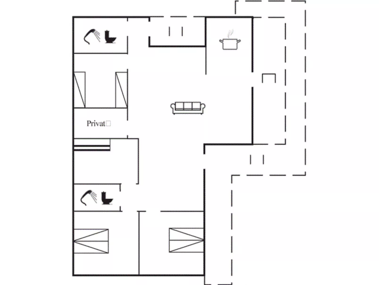 "Evald" - 200m from the sea-Inside