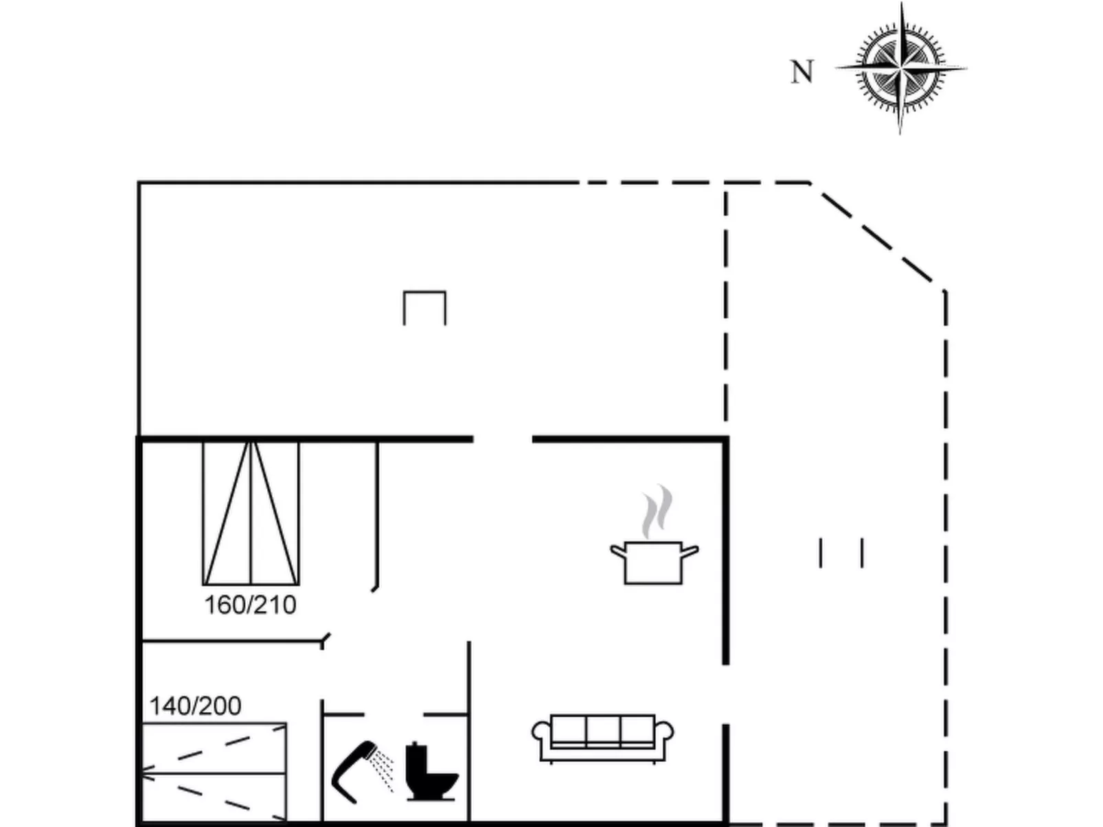 "Gonda" - 500m from the sea-Inside