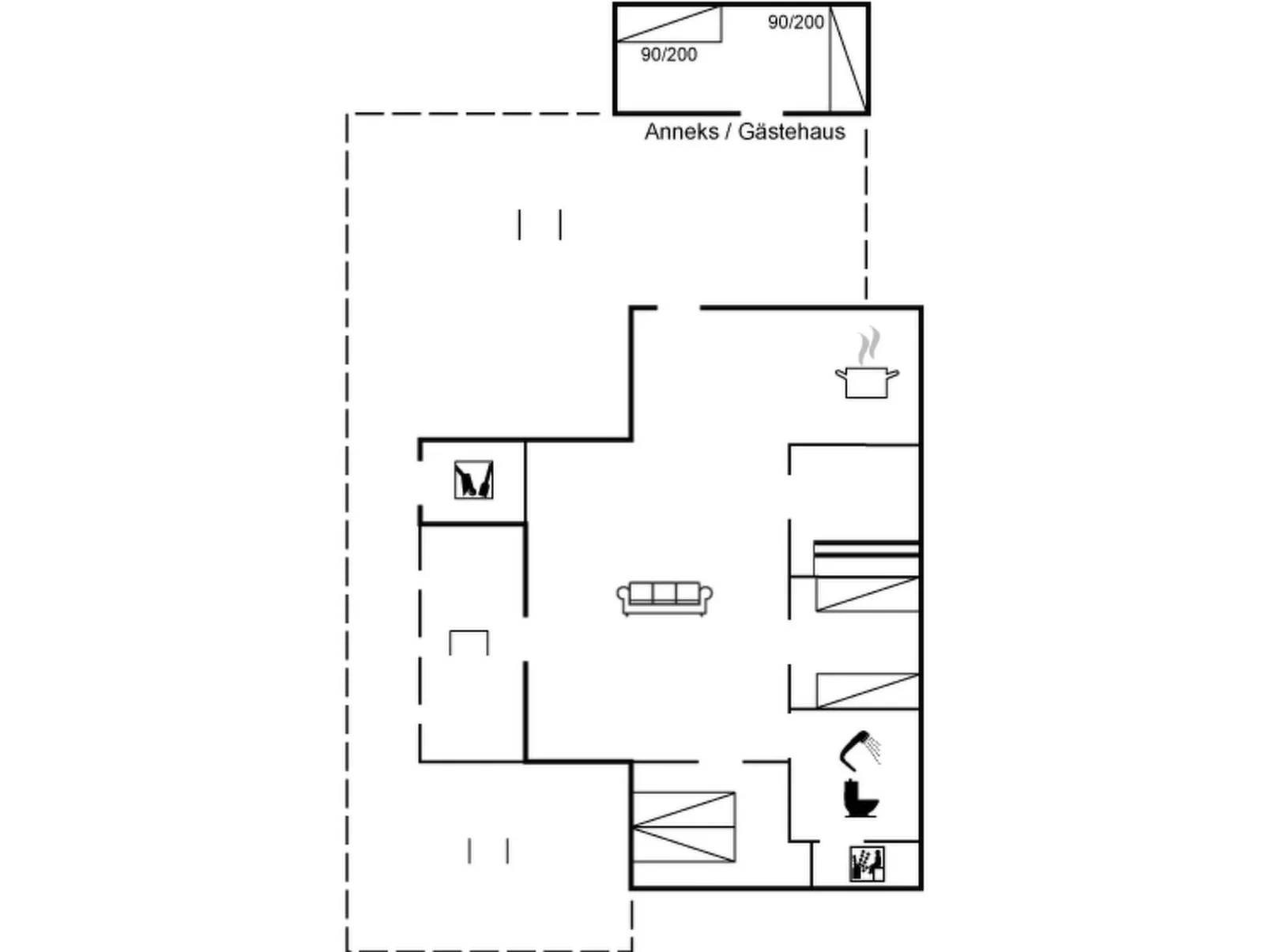 "Annli" - 1.5km from the sea-Inside