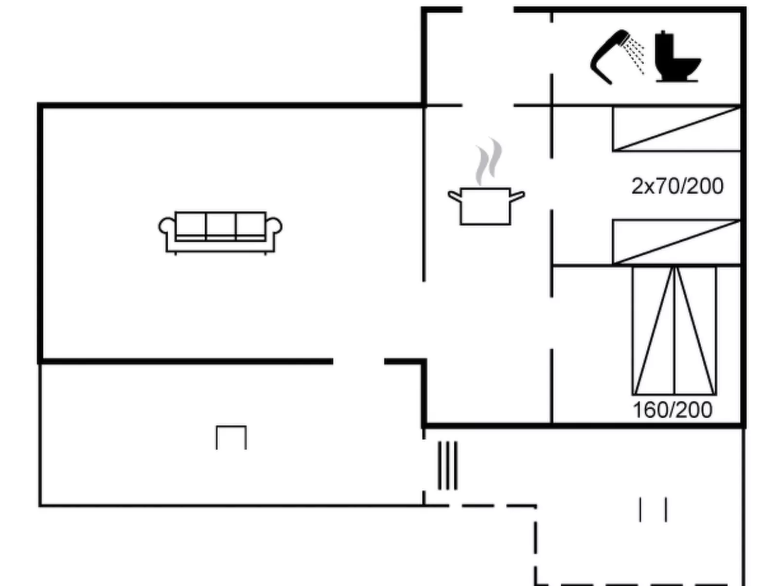 "Hannu" - 900m from the sea-Inside