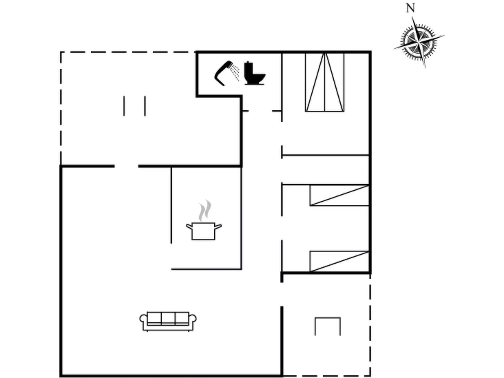 "Edite" - 500m from the sea-Inside