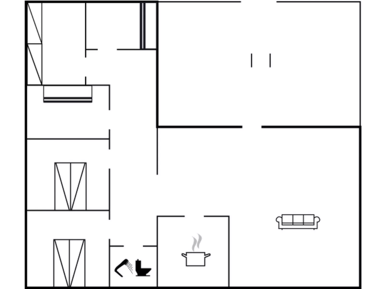 "Katerina" - 100m from the sea-Inside