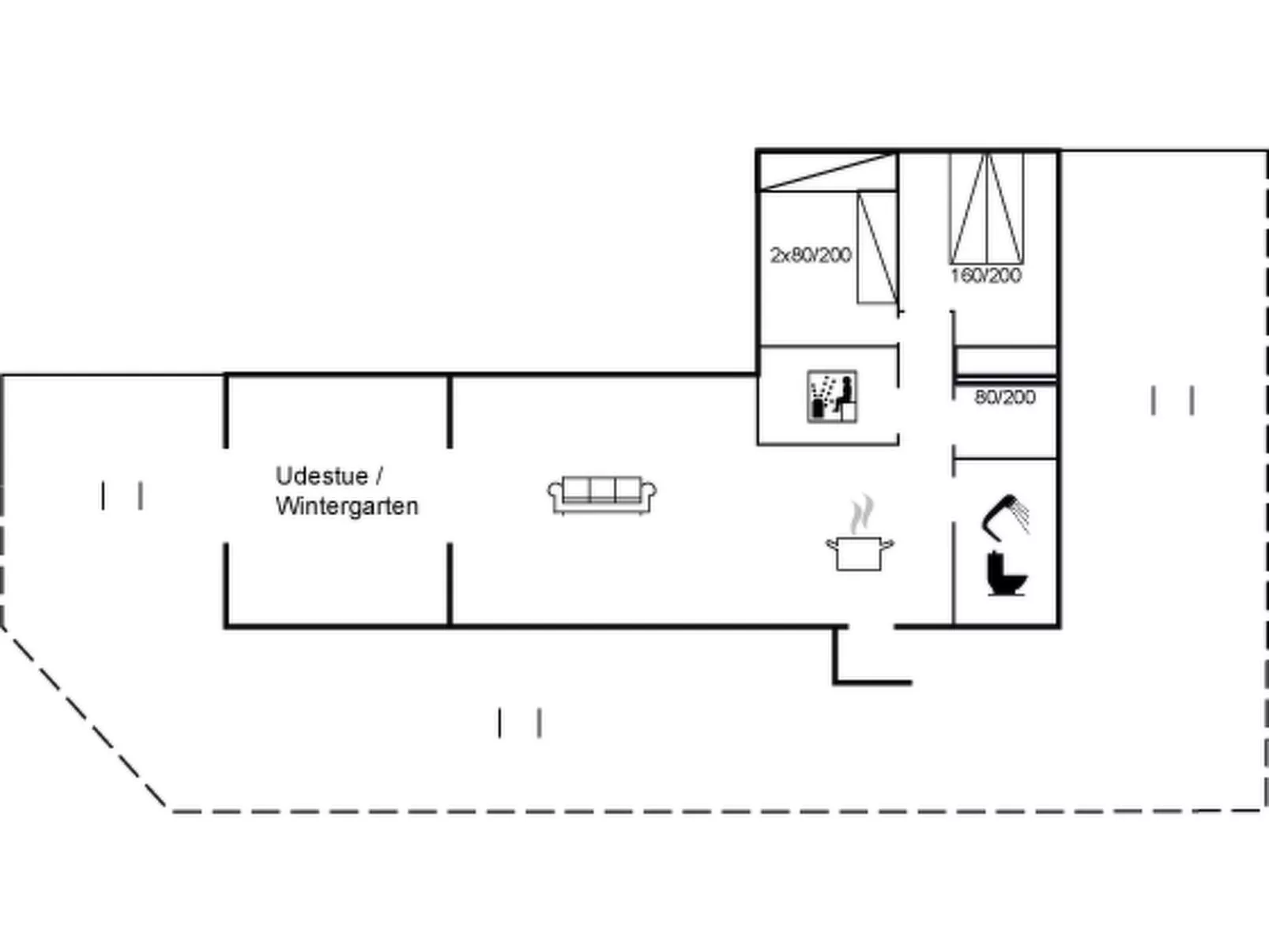 "Olla" - 300m from the sea-Inside