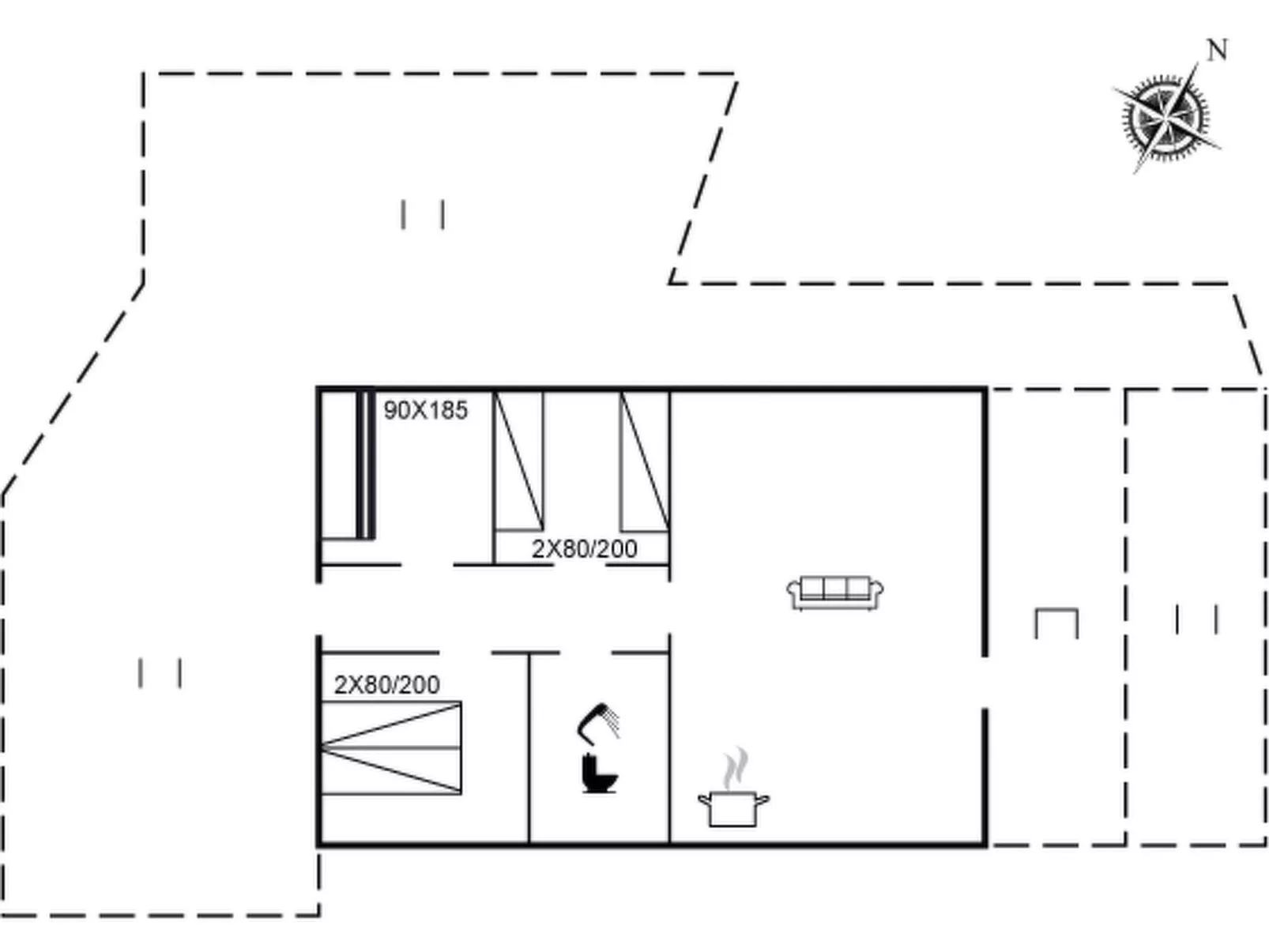 "Alfrik" - 900m from the sea-Inside