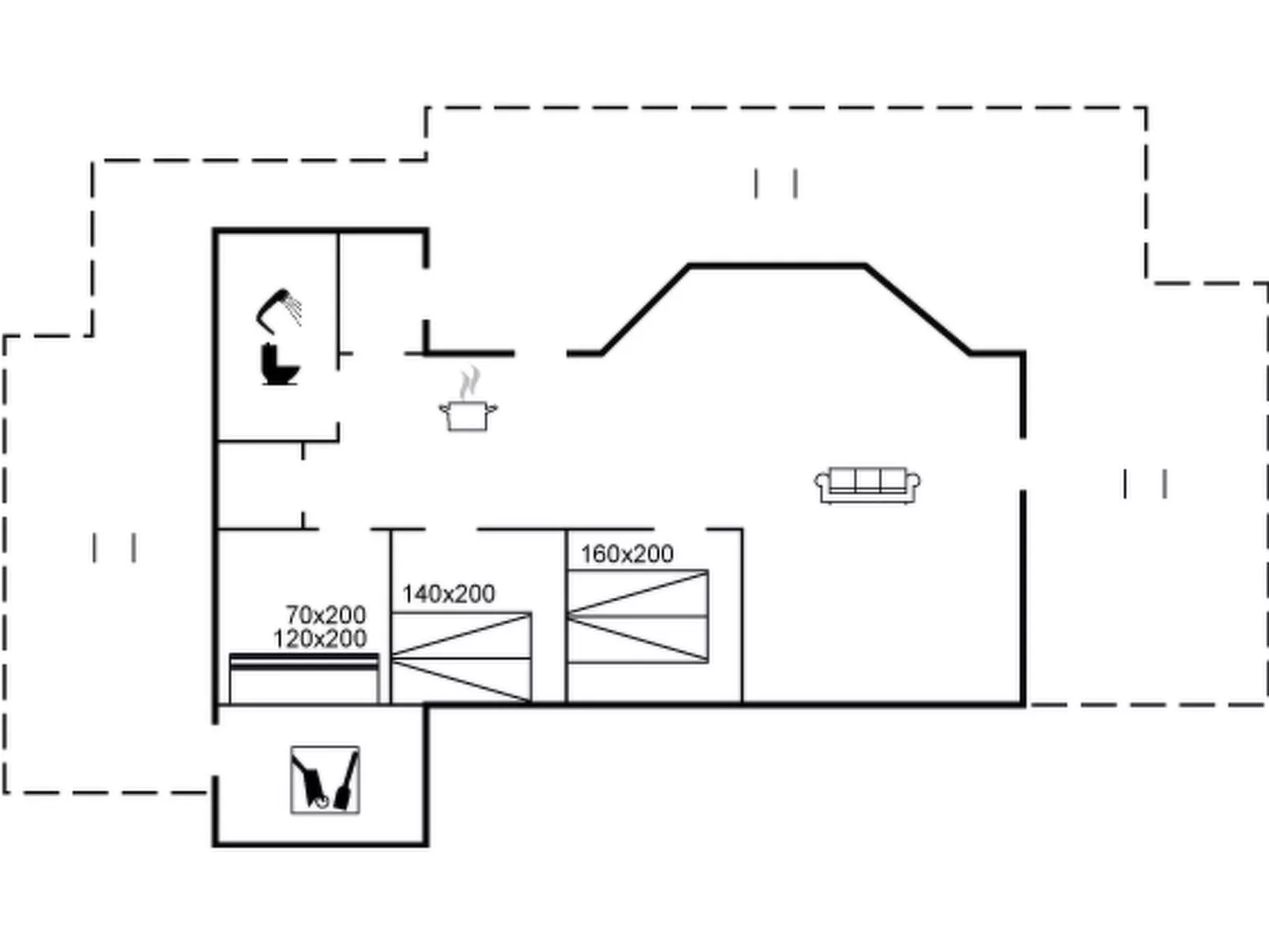 "Engelbrecht" - 400m from the sea-Inside