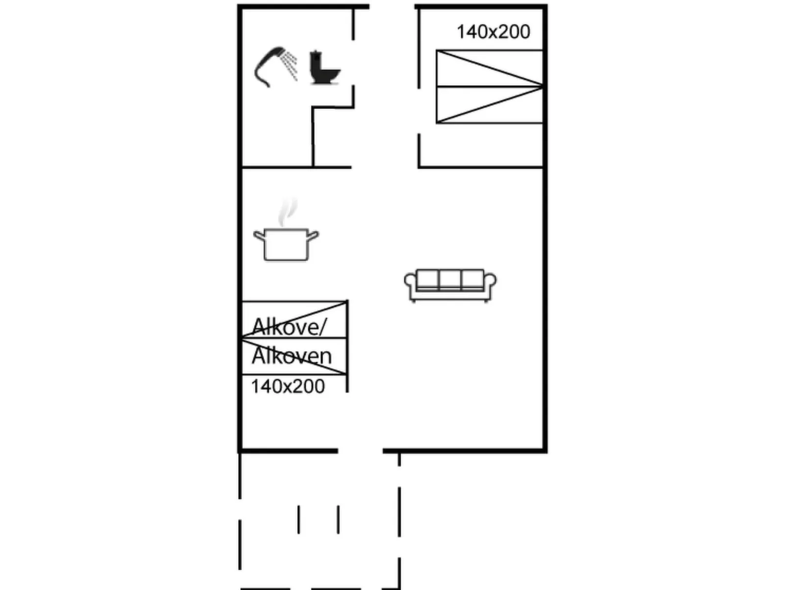 "Kauko" - 150m from the sea-Inside