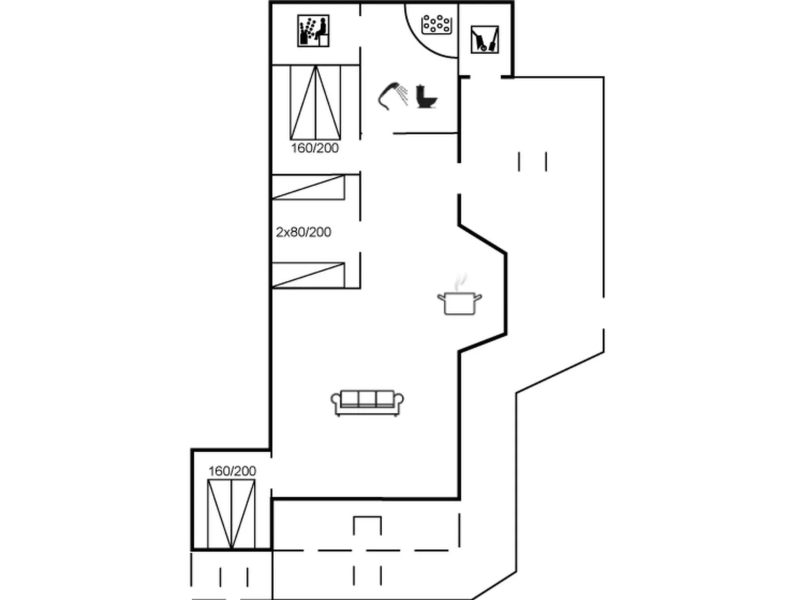 "Börge" - 3.9km from the sea-Inside