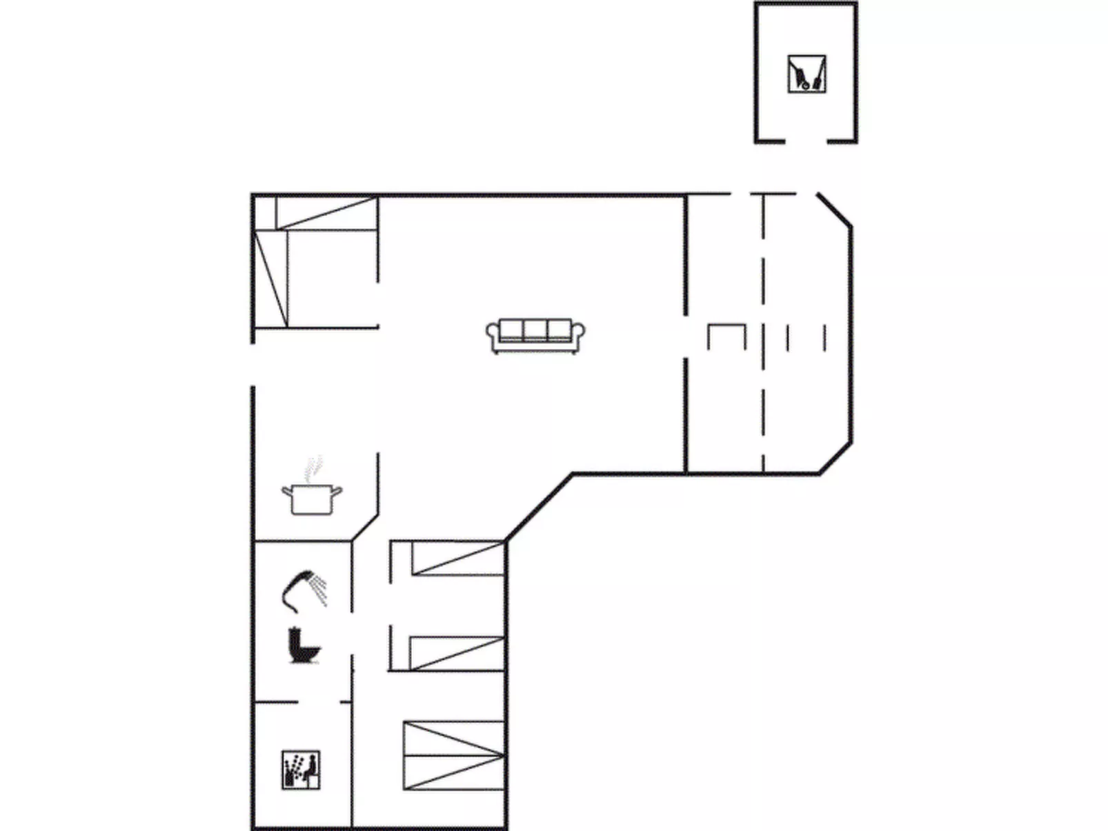 "Runulf" - 2.9km from the sea-Inside