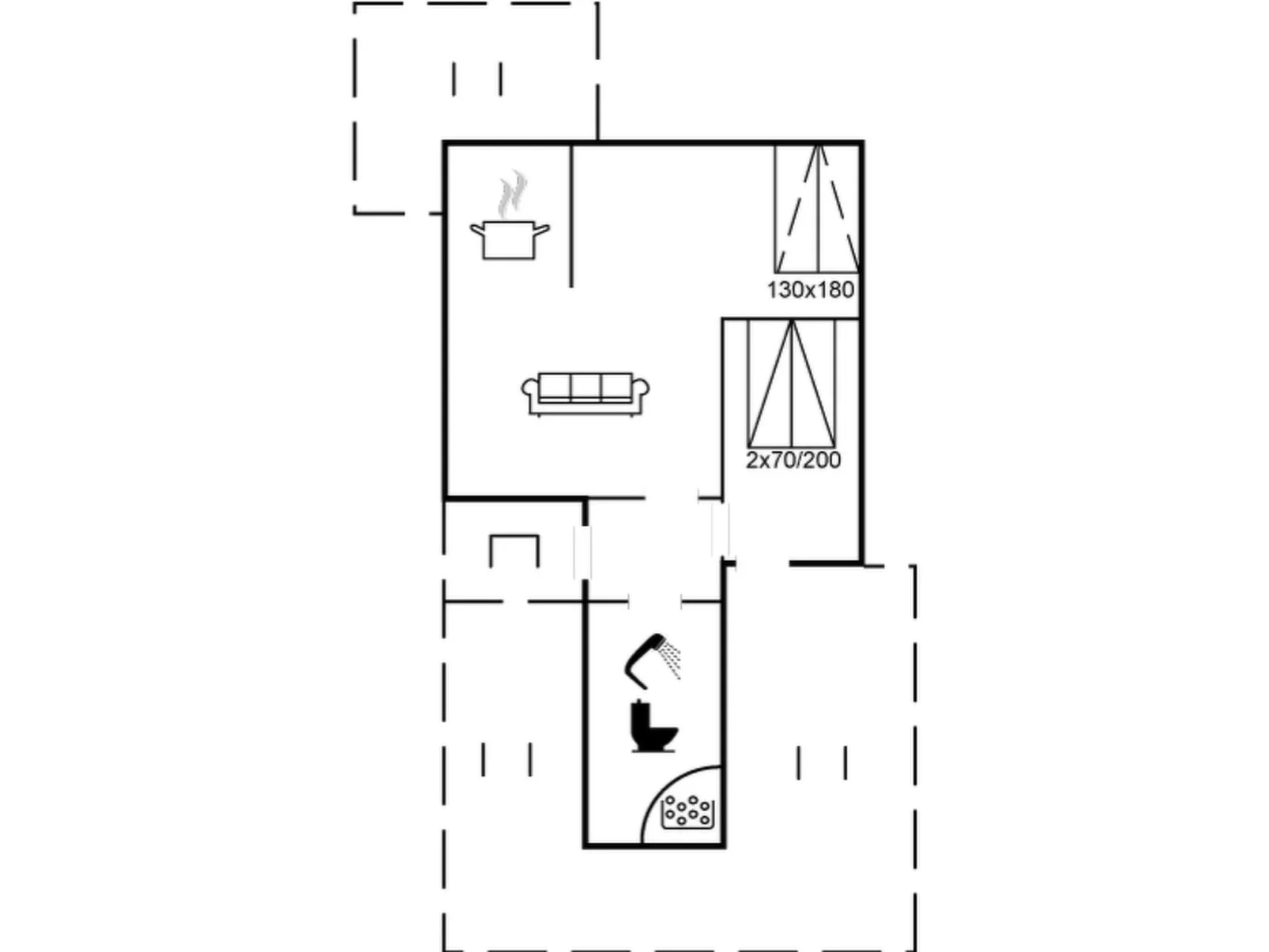 "Mortensen" - 350m from the sea-Inside