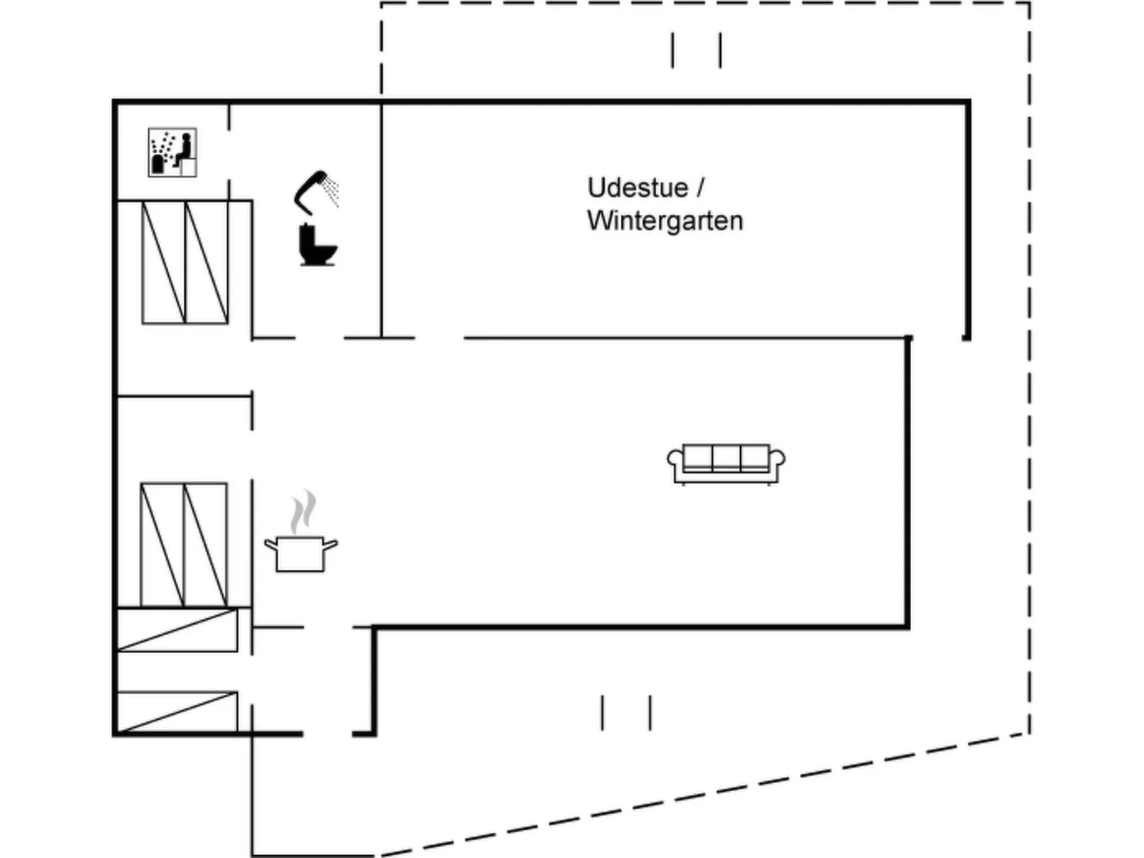 "Yardila" - 1.5km from the sea-Inside
