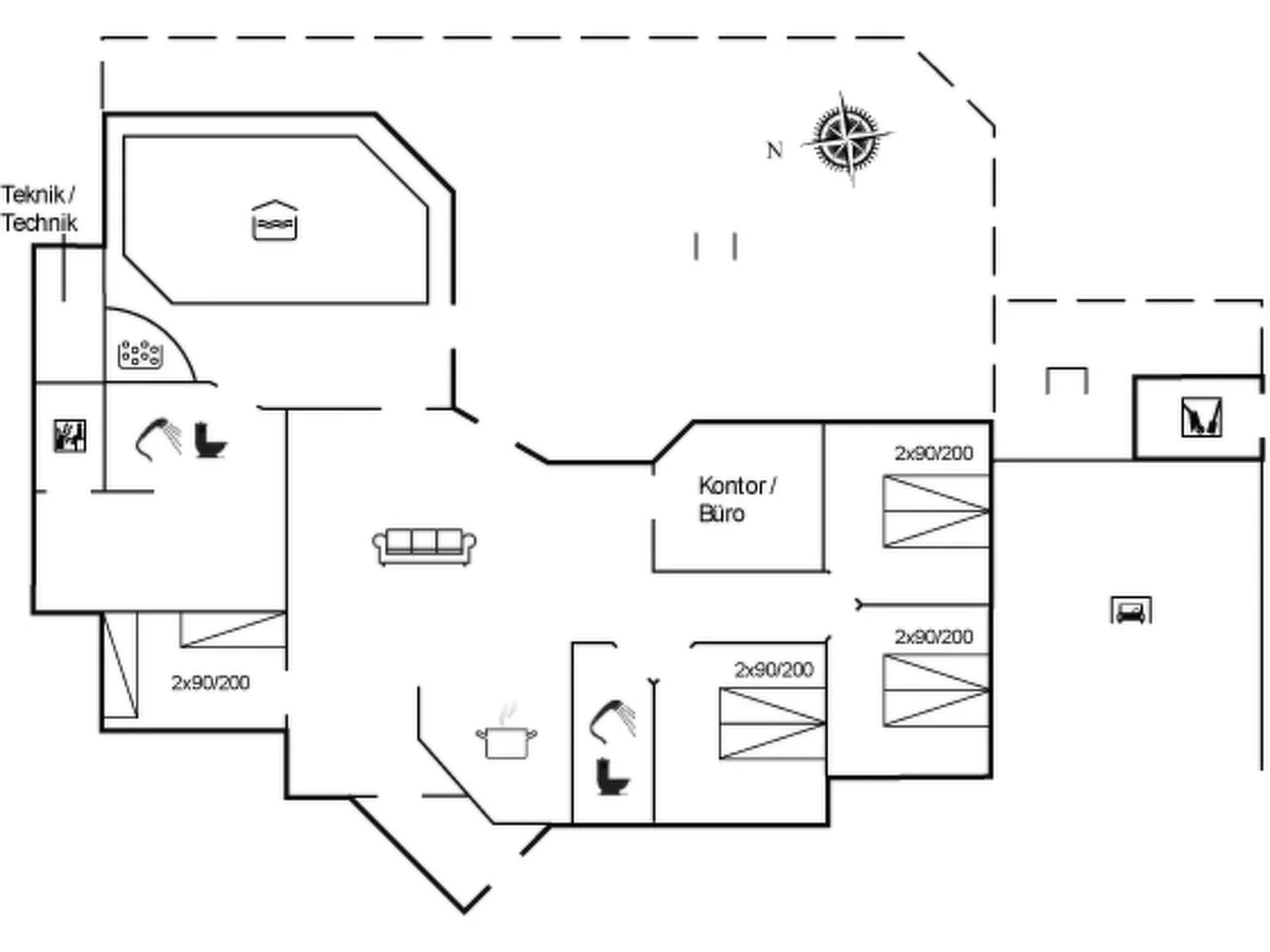 "Elicia" - 950m from the sea-Inside
