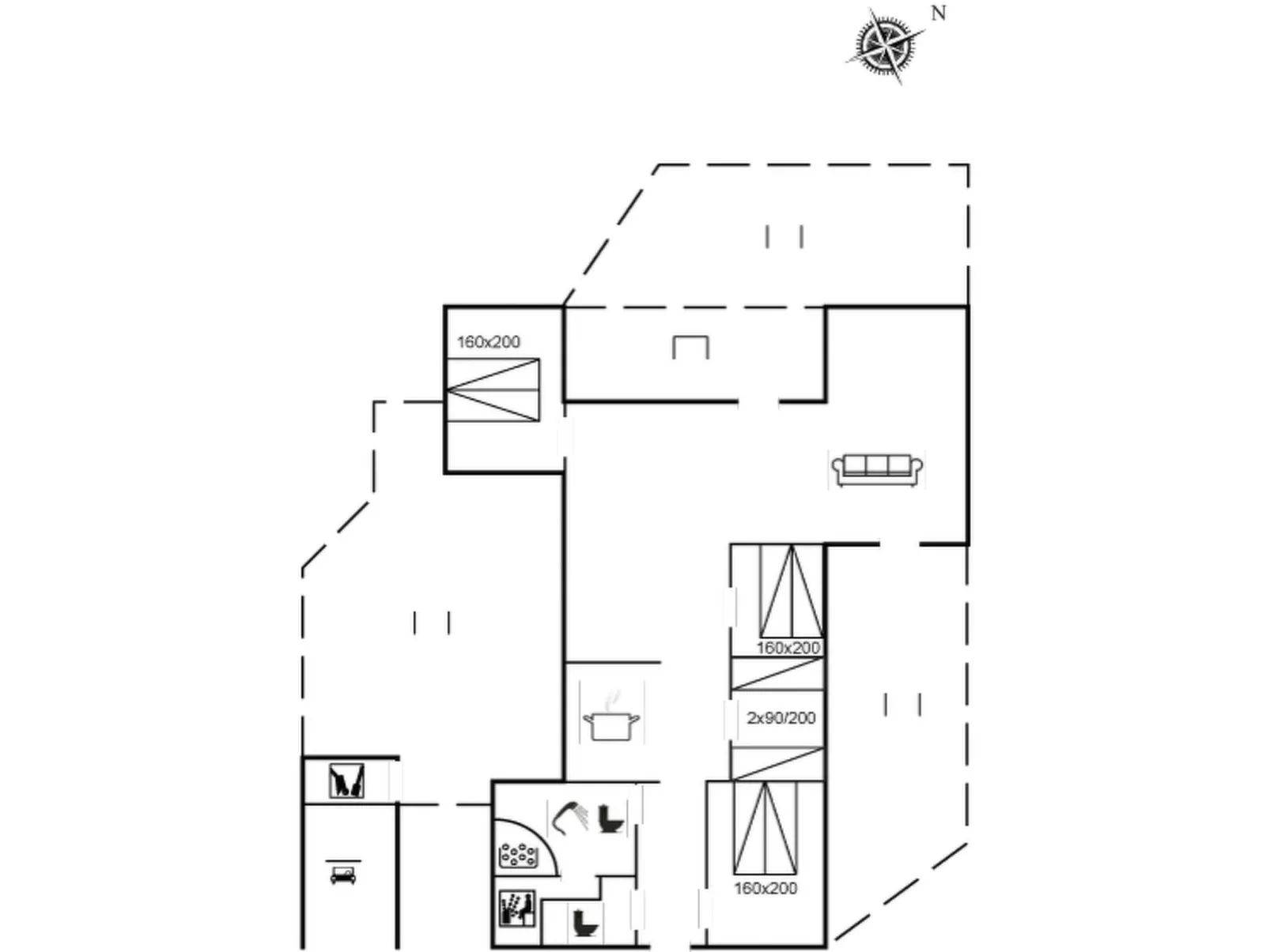 "Hebba" - 300m from the sea-Inside