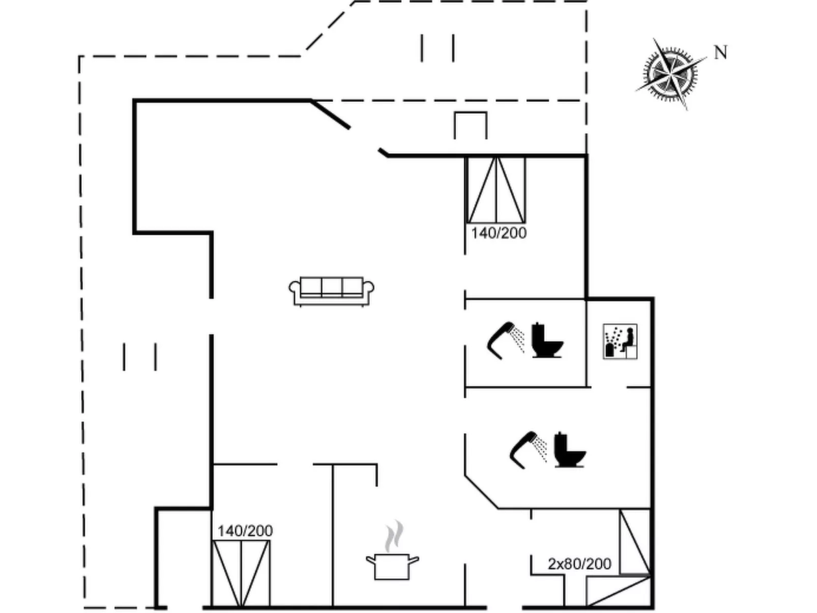 "Selke" - 300m to the inlet-Inside