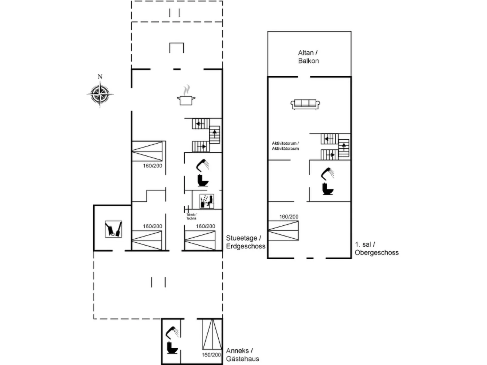 "Alf" - 200m from the sea-Inside