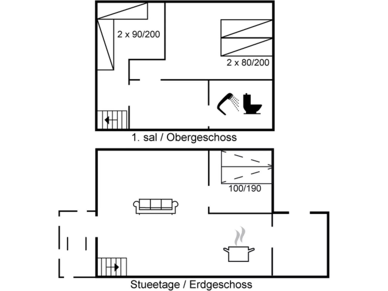 "Ameli" - 2.3km from the sea-Inside