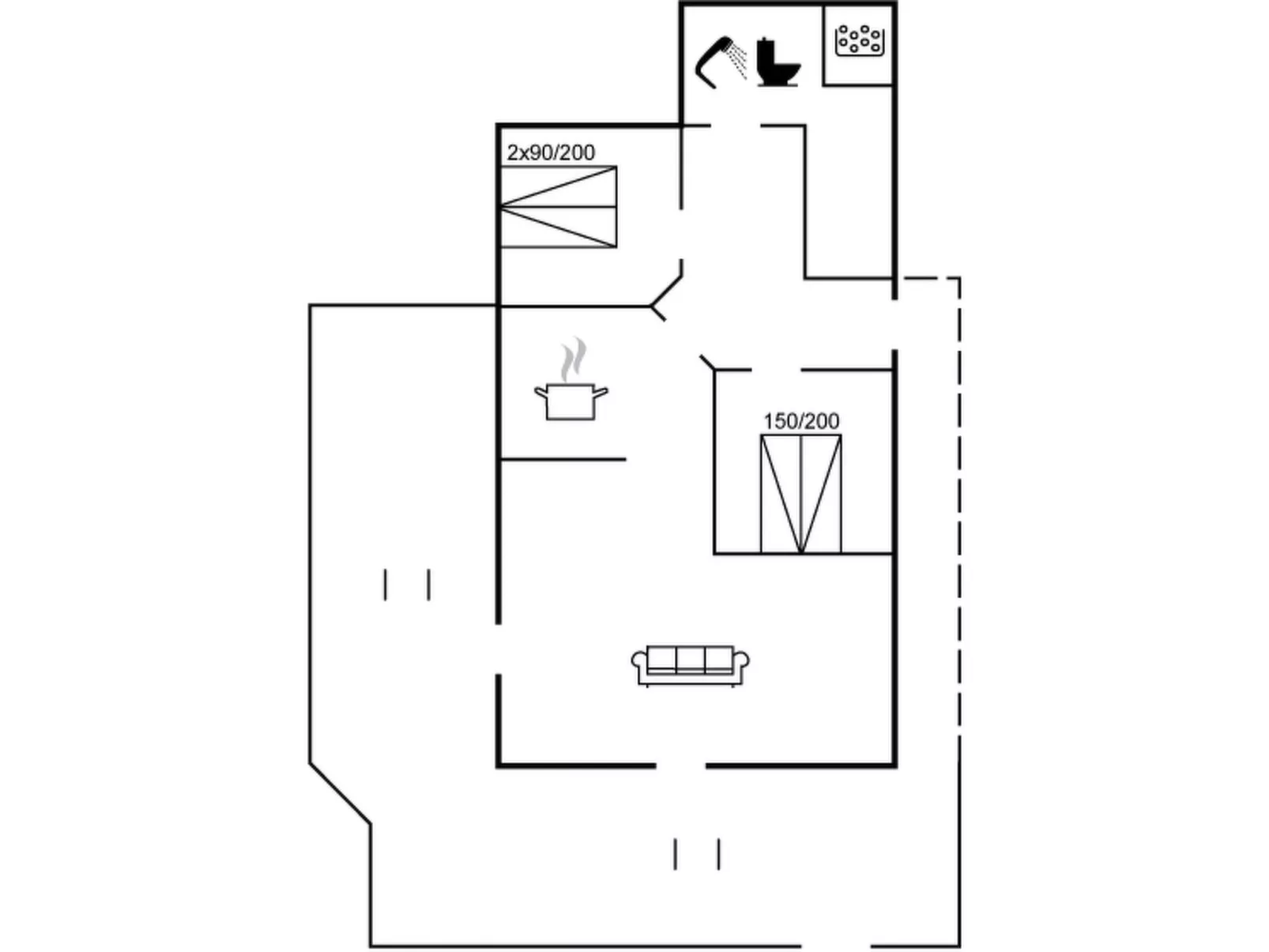 "Ristana" - 100m from the sea-Inside