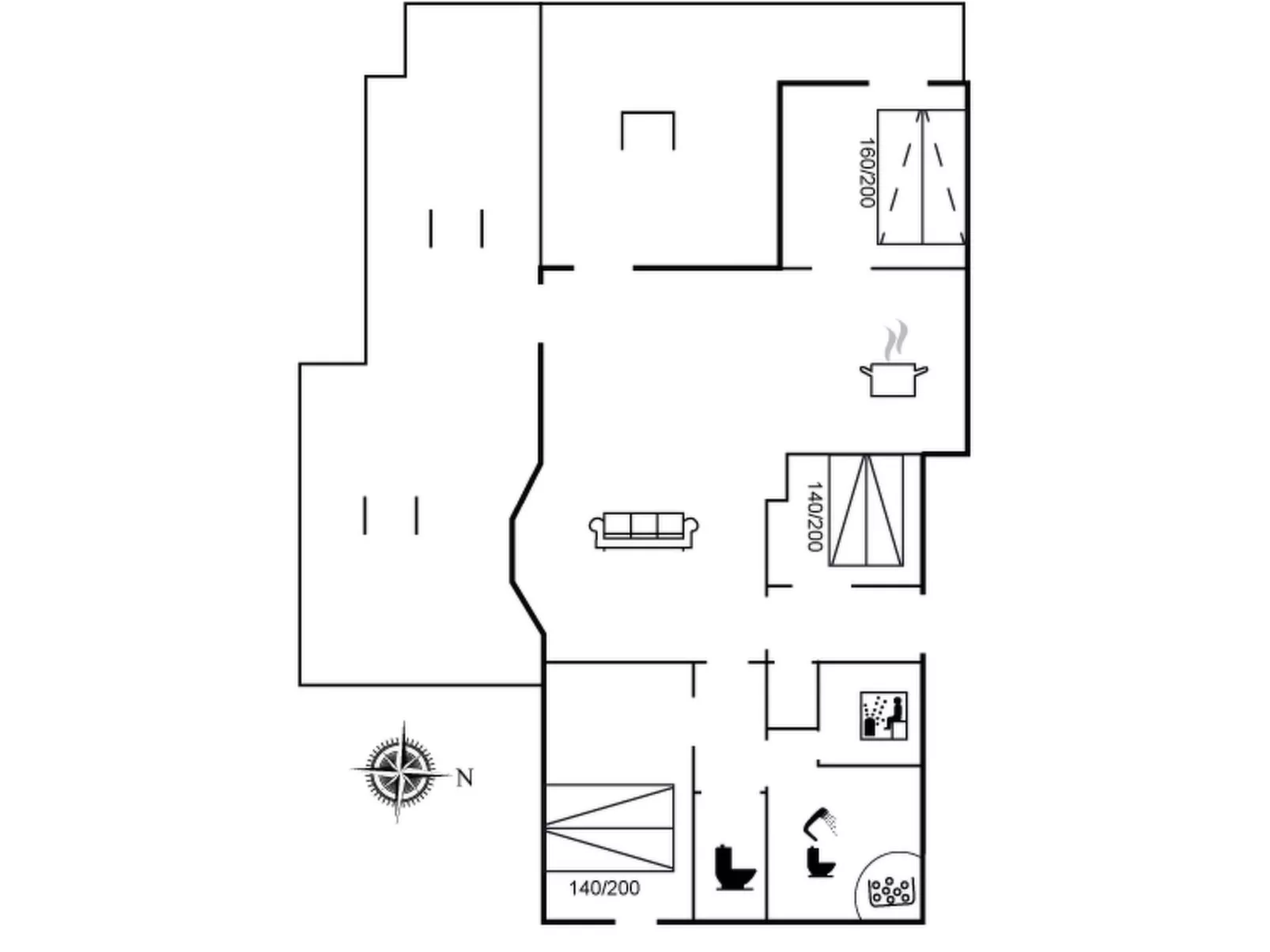 "Eia" - 500m from the sea-Inside