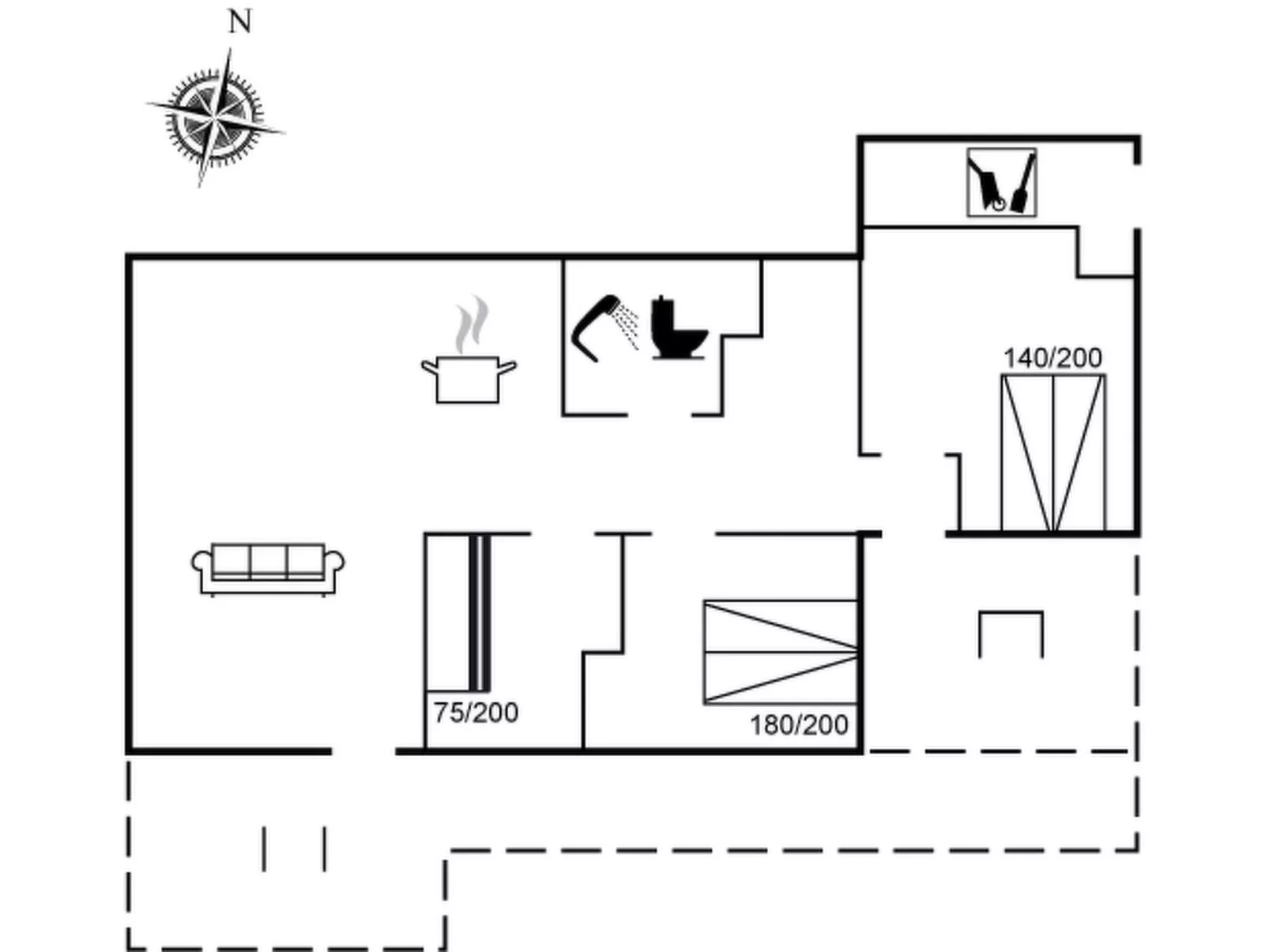"Violeta" - 250m from the sea-Inside