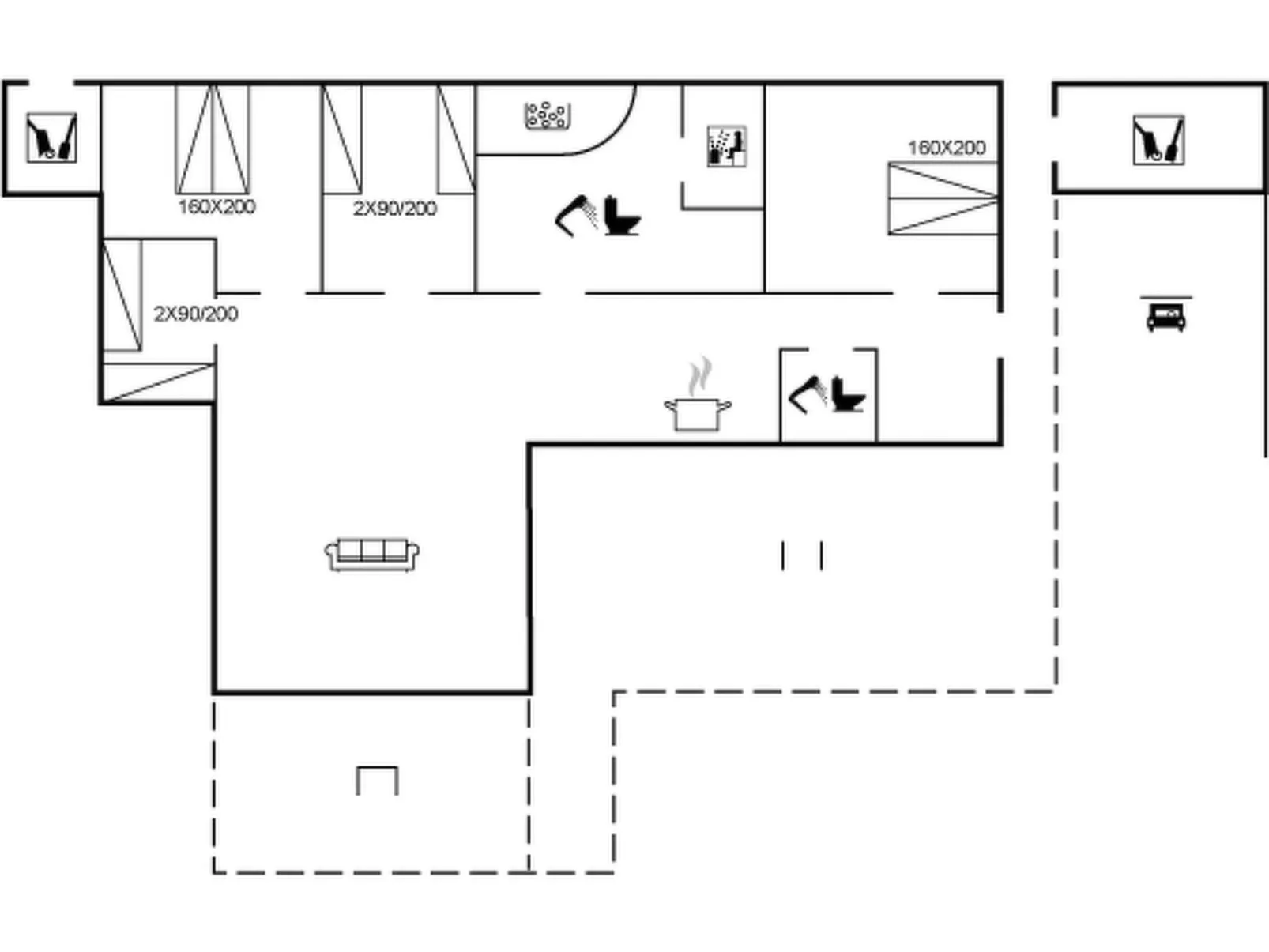 "Susan" - 600m from the sea-Inside