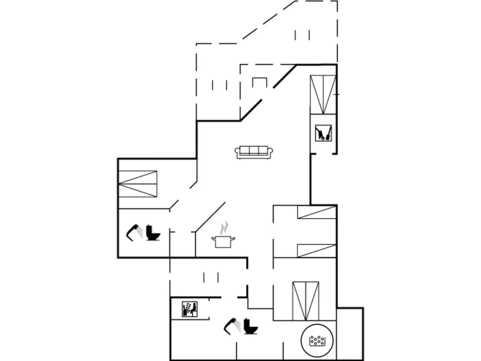 "Heralda" - 3.3km from the sea-Inside