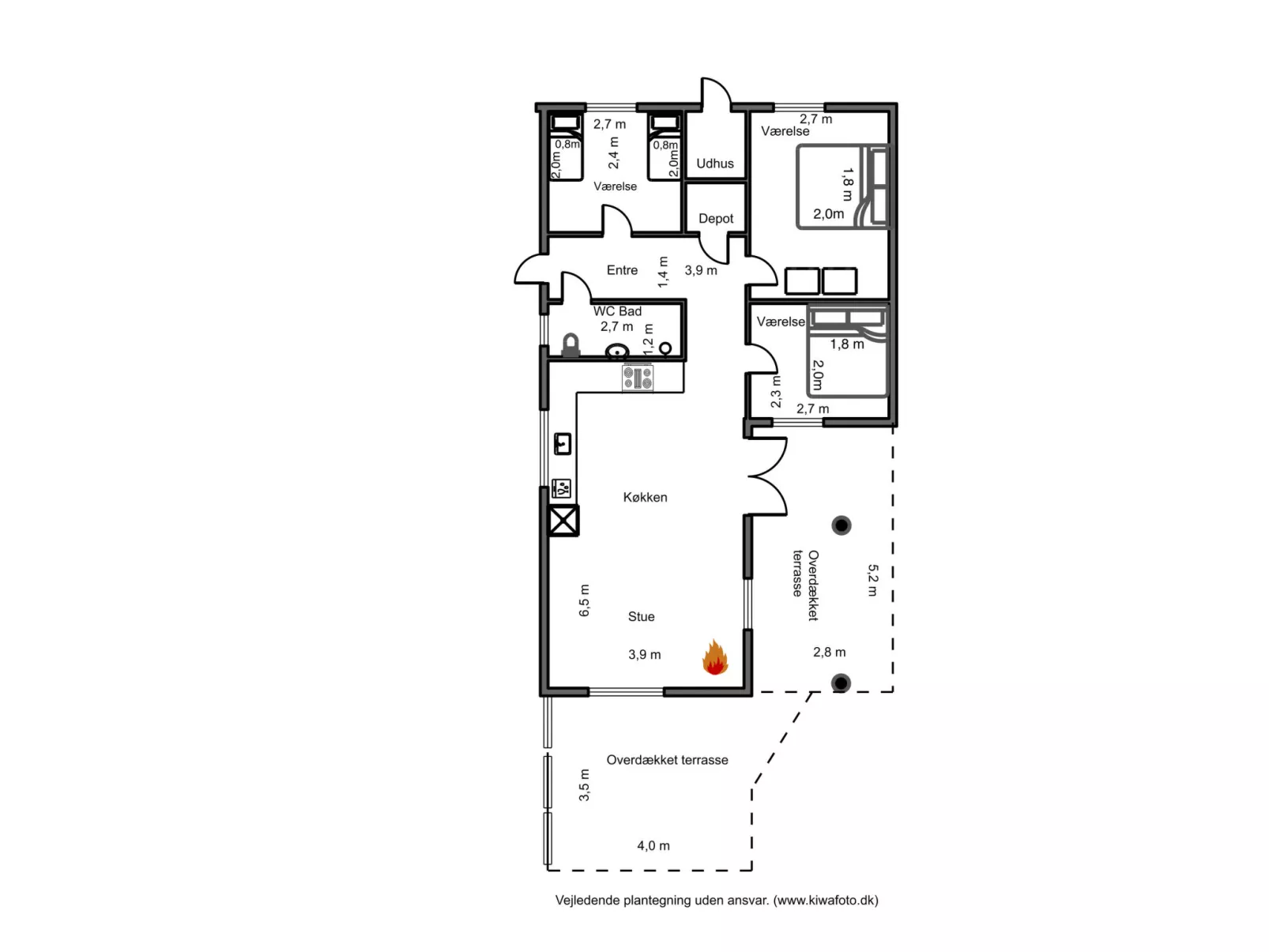 "Lamberthus" - 600m from the sea-Inside