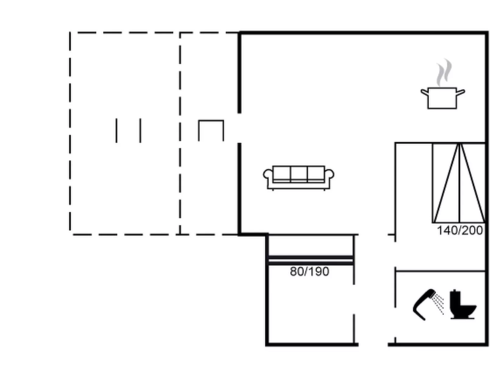 "Roderich" - 400m from the sea-Inside