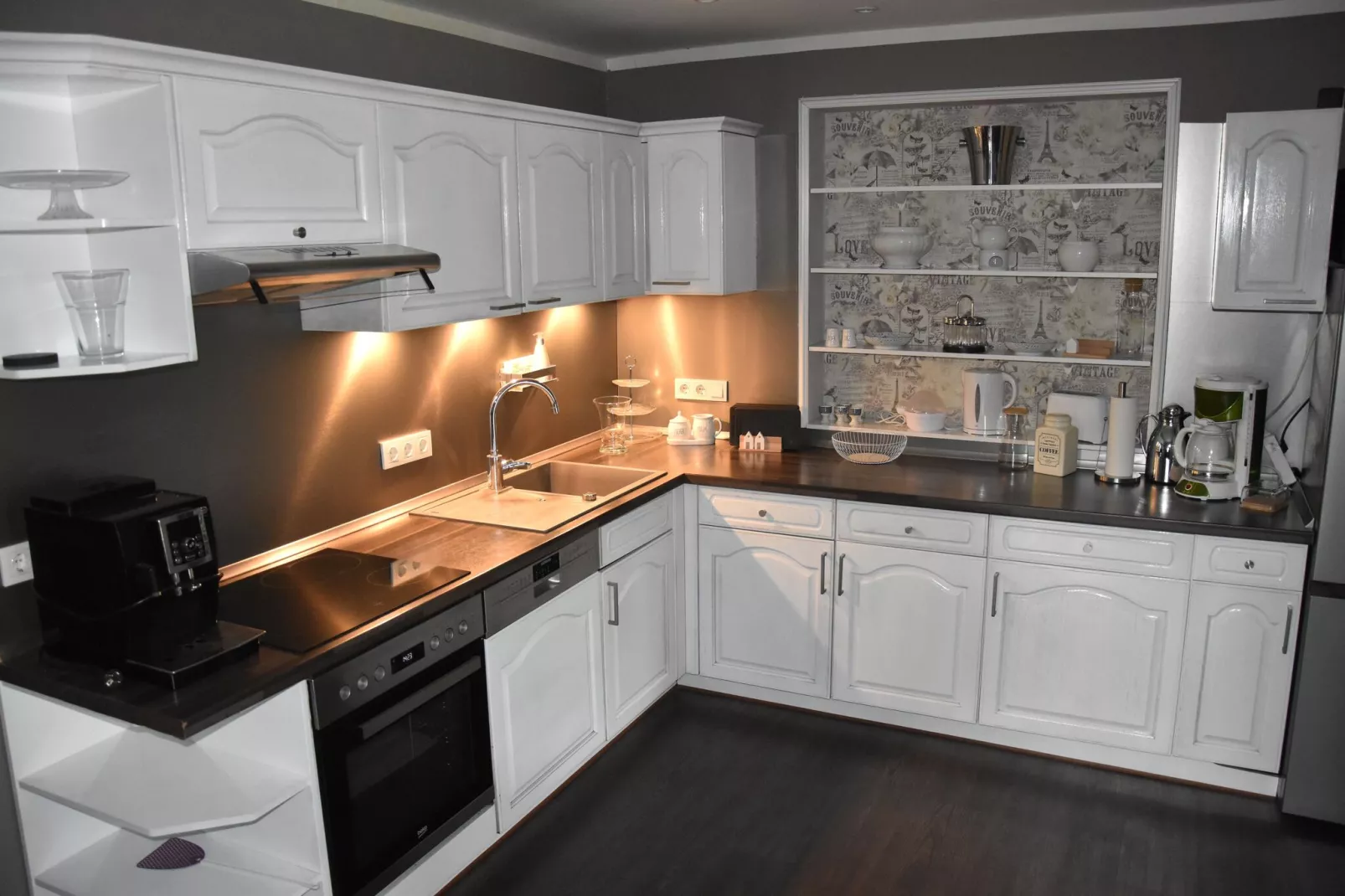 Modern holiday flat with pool in the Harz-Kitchen