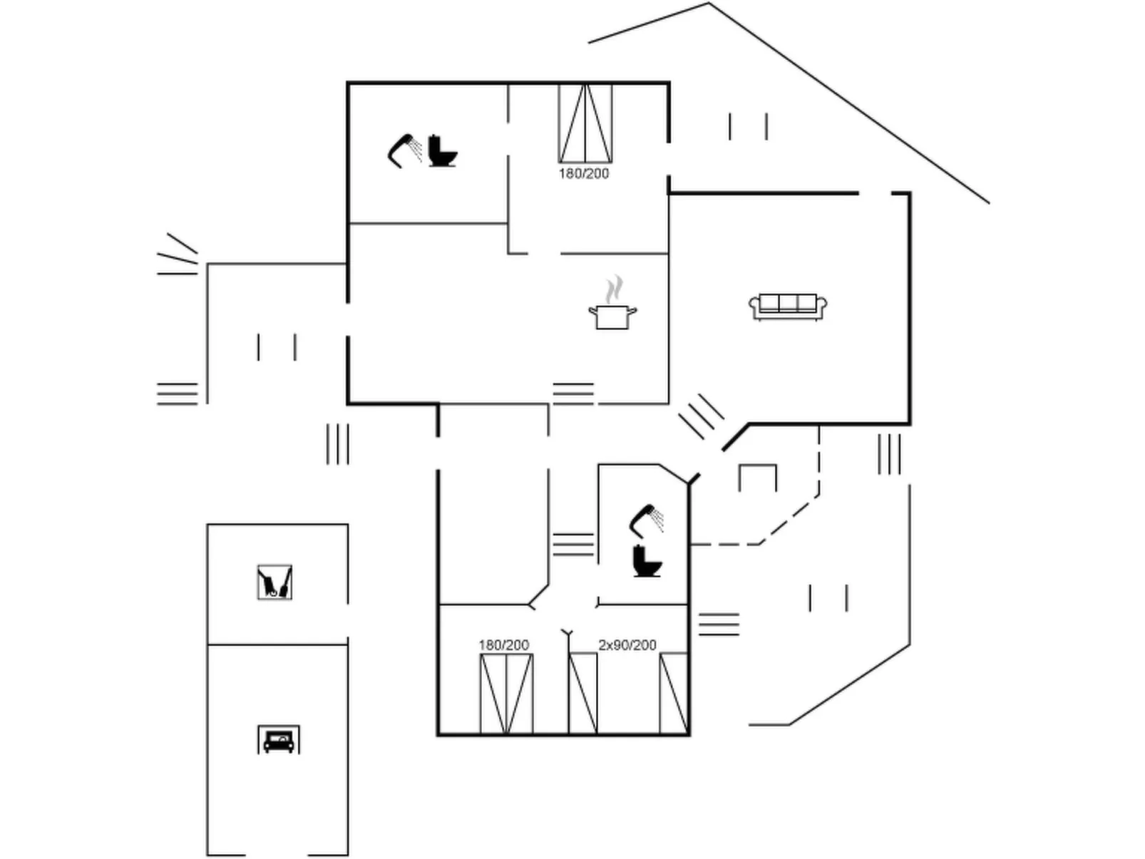 "Fris" - 100m from the sea-Inside