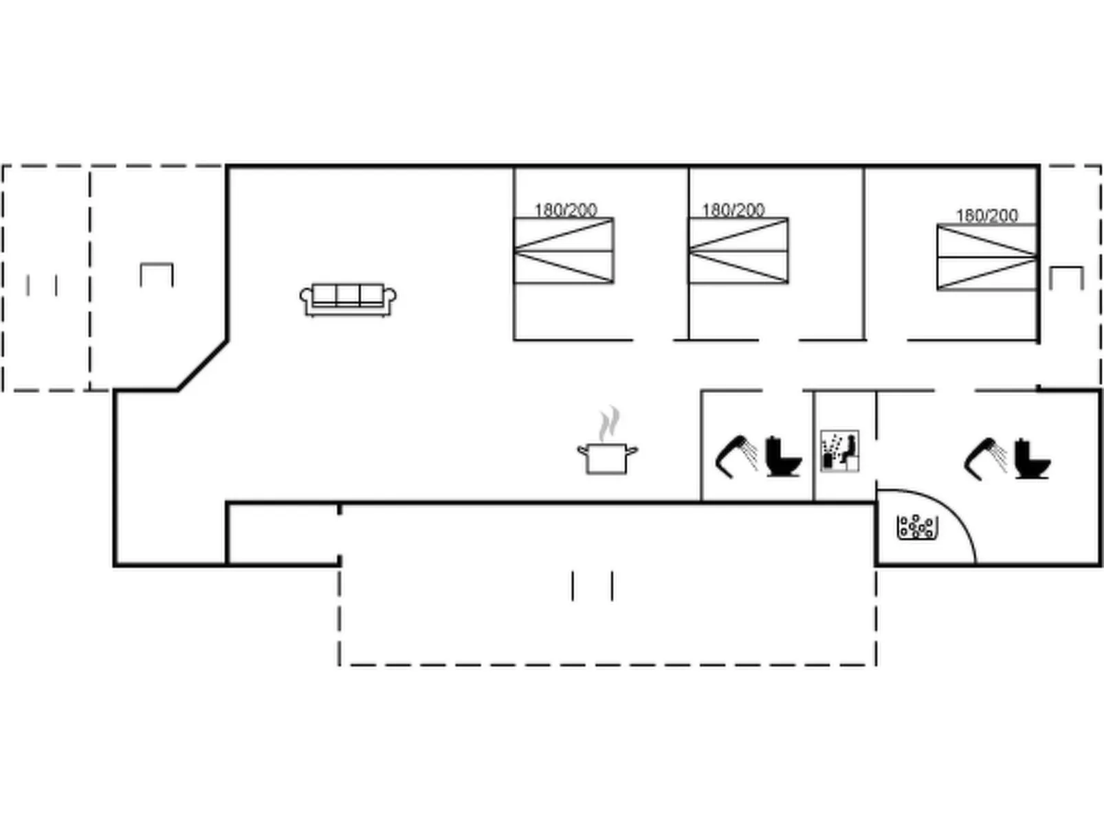"Frido" - 400m from the sea-Inside